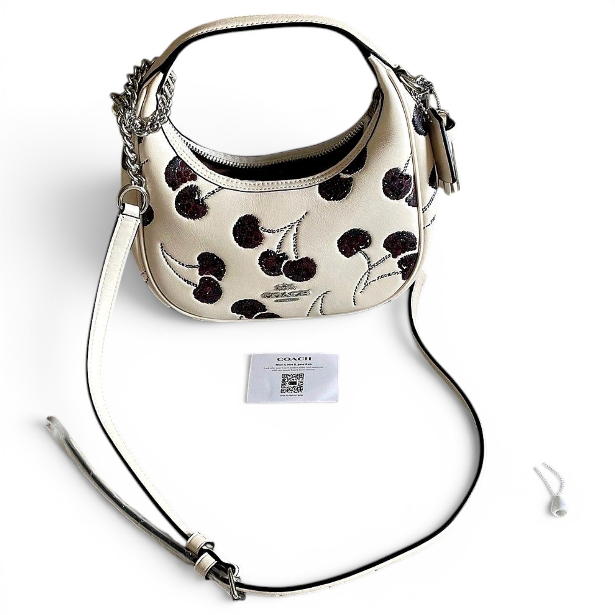 Leather crossbody bag
