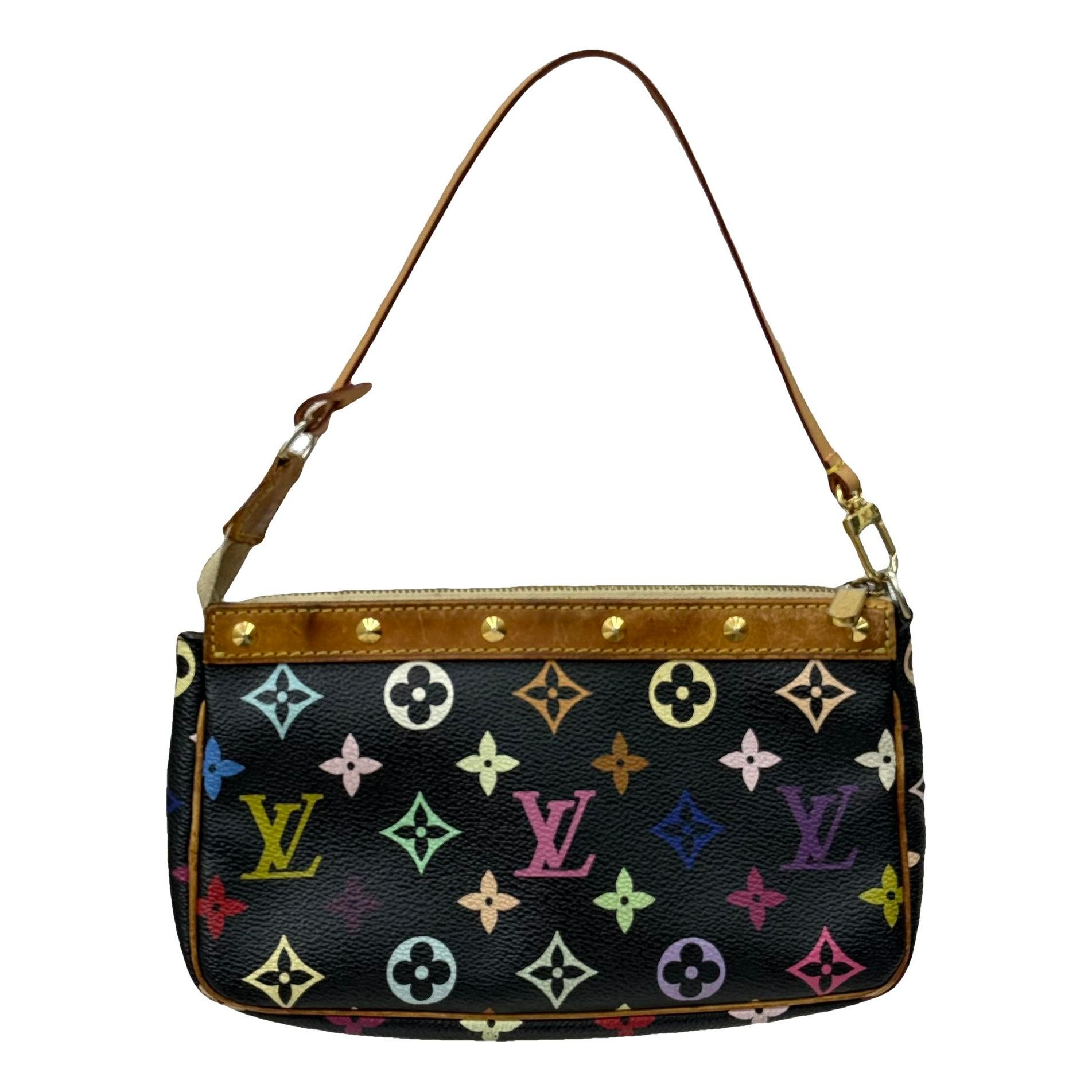 Pochette Accessoire leather handbag