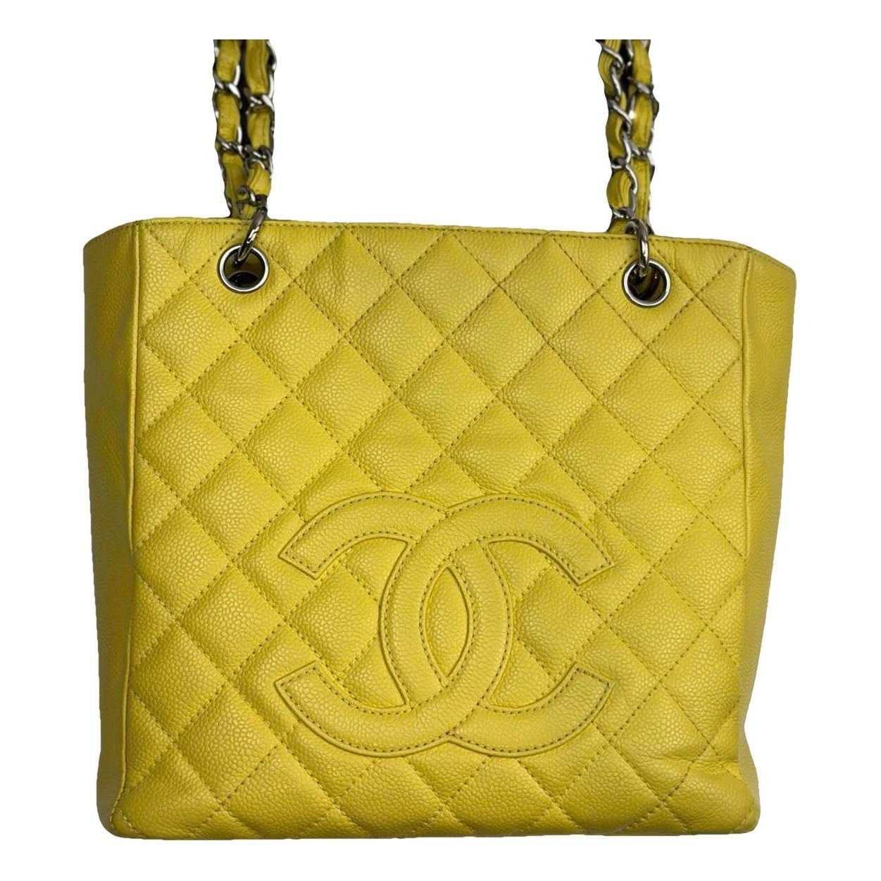 Grand shopping leather tote