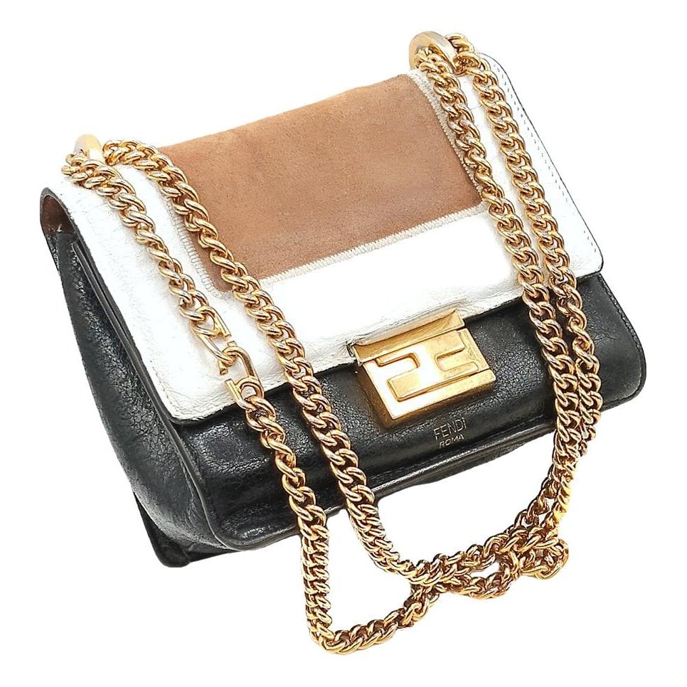 Kan U leather crossbody bag