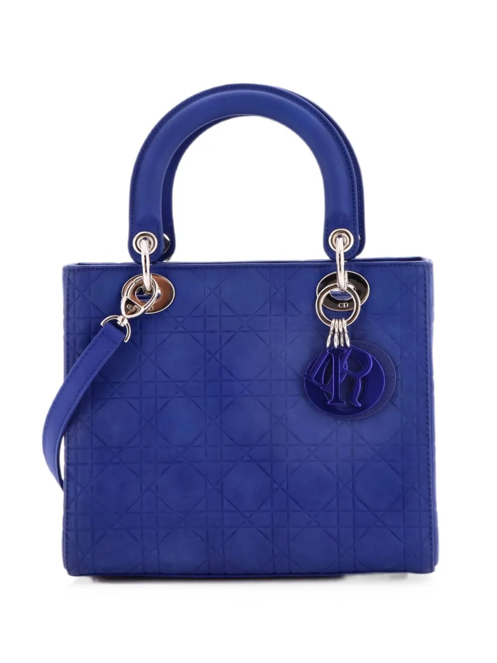 Lady Dior Bag Cannage Embossed Matte Calfskin Medium satchel