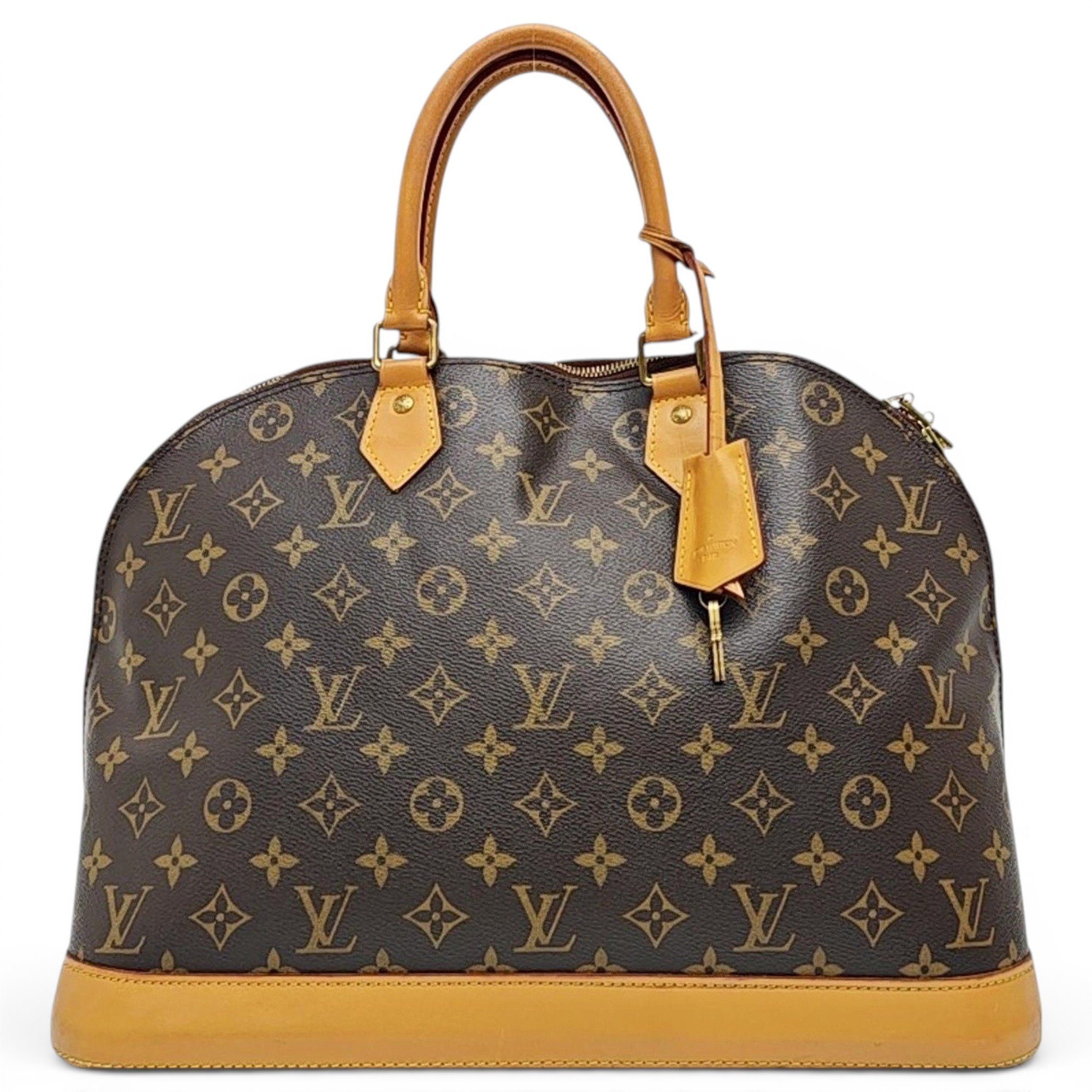 Alma leather handbag