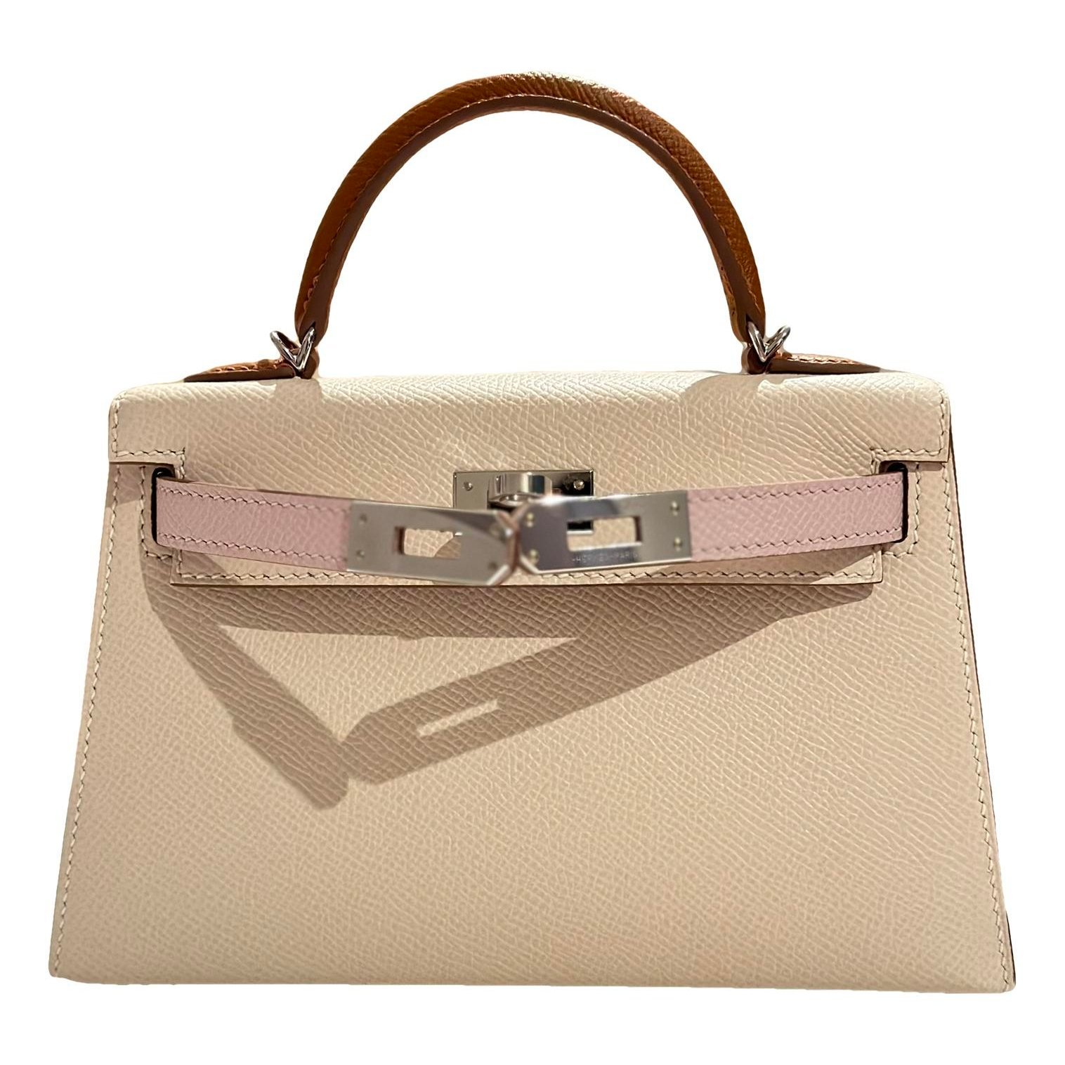 Kelly Mini leather handbag