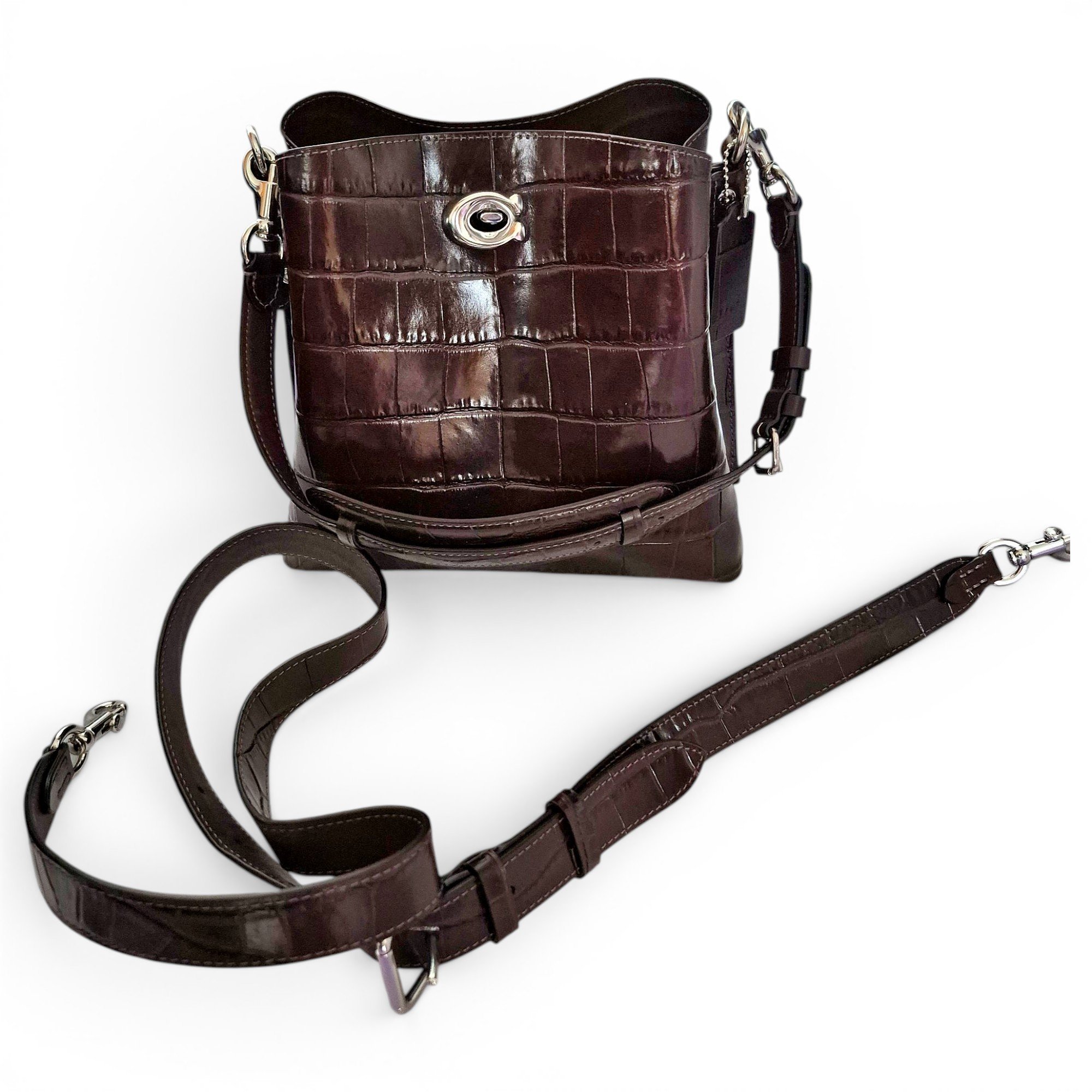 Leather handbag
