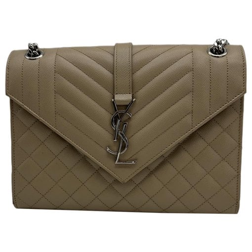 Envelope leather crossbody bag