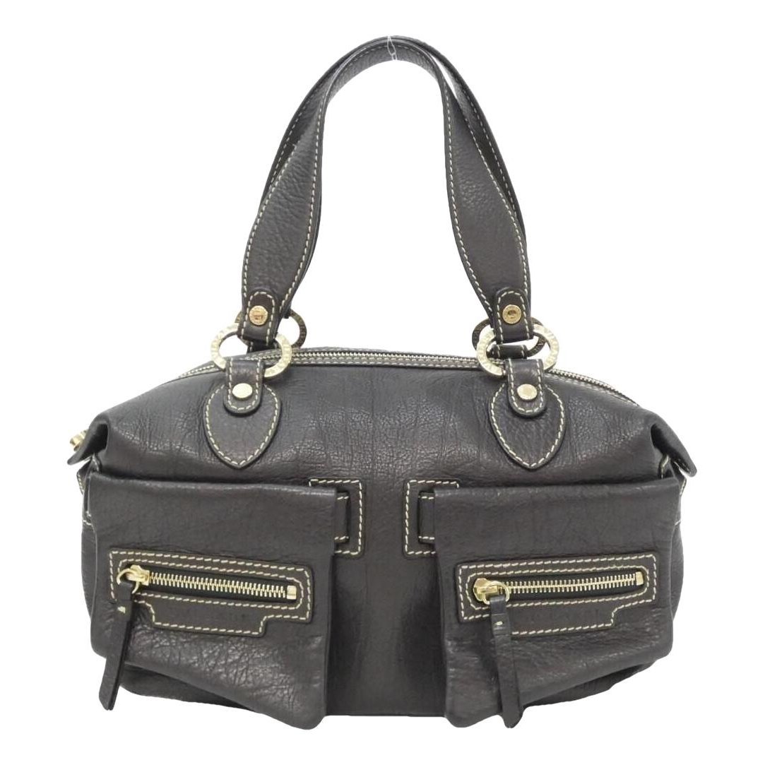 Leather handbag