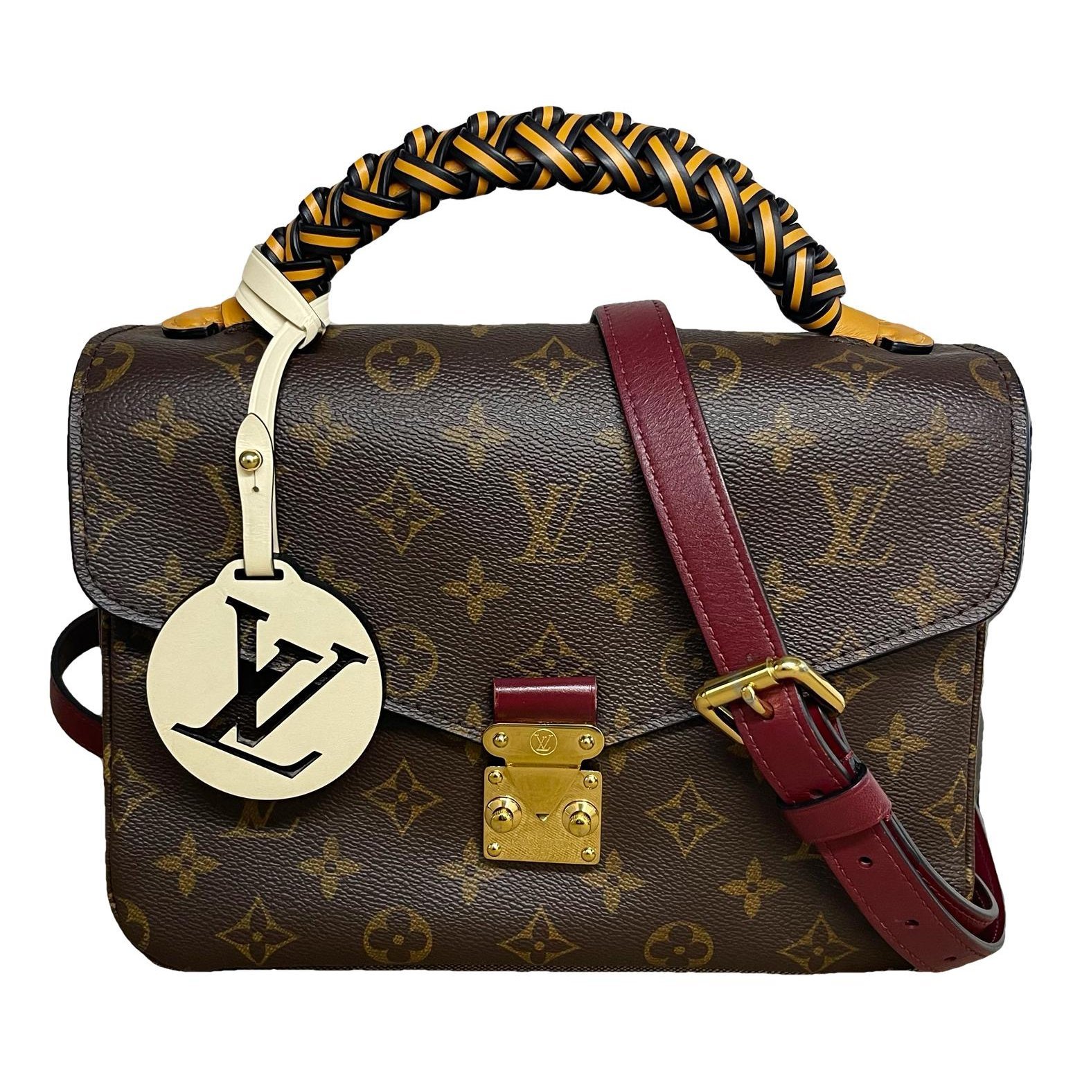 Metis leather handbag