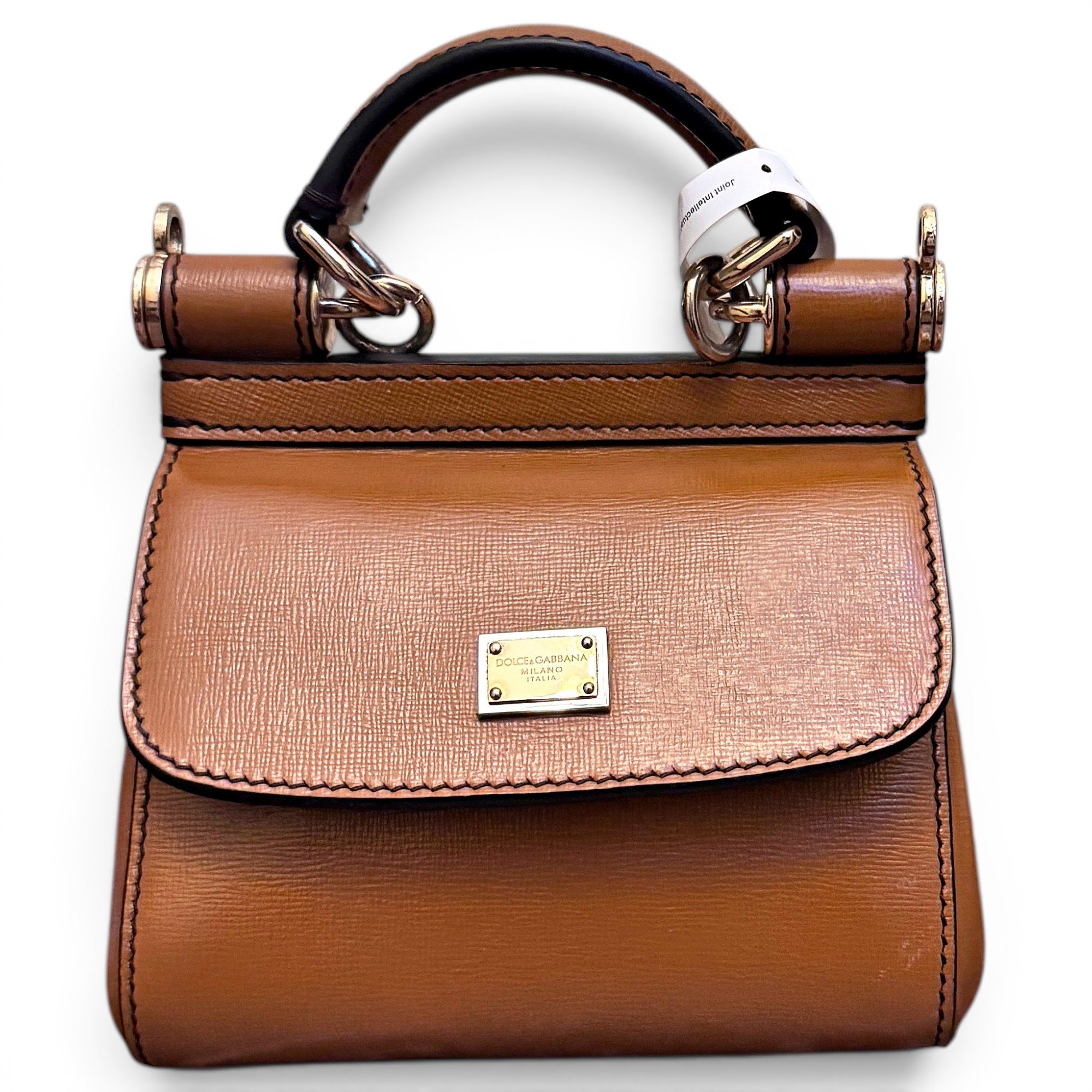 Leather mini bag