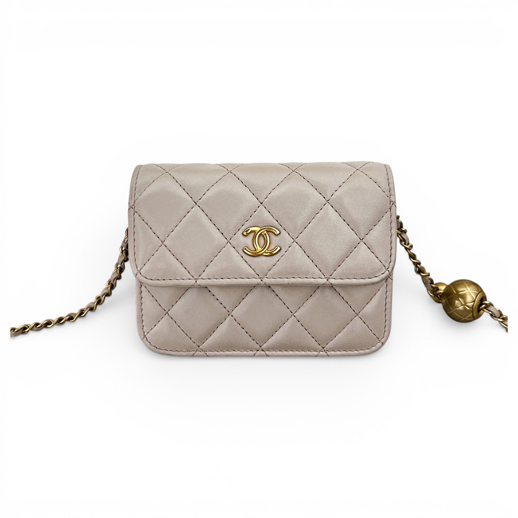Wallet On Chain Timeless/Classique leather handbag