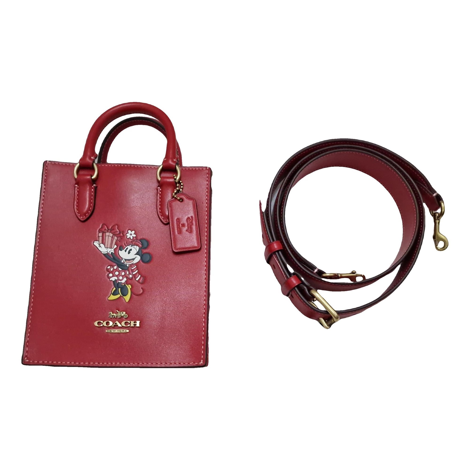  Disney collection leather tote