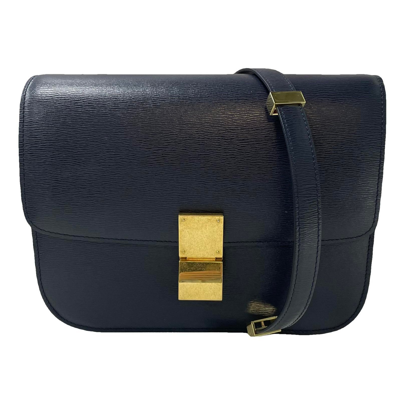Classic leather handbag