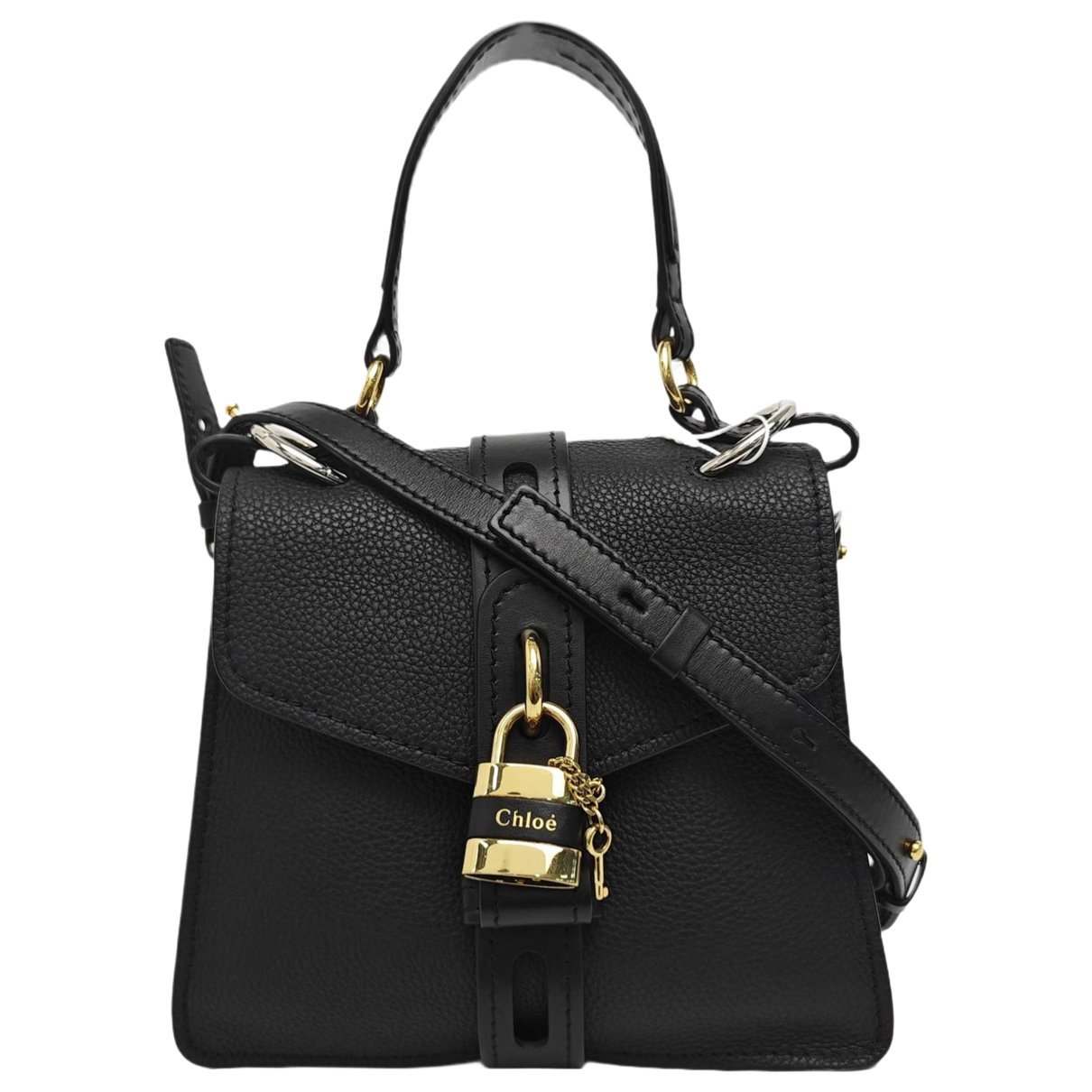 Aby leather handbag