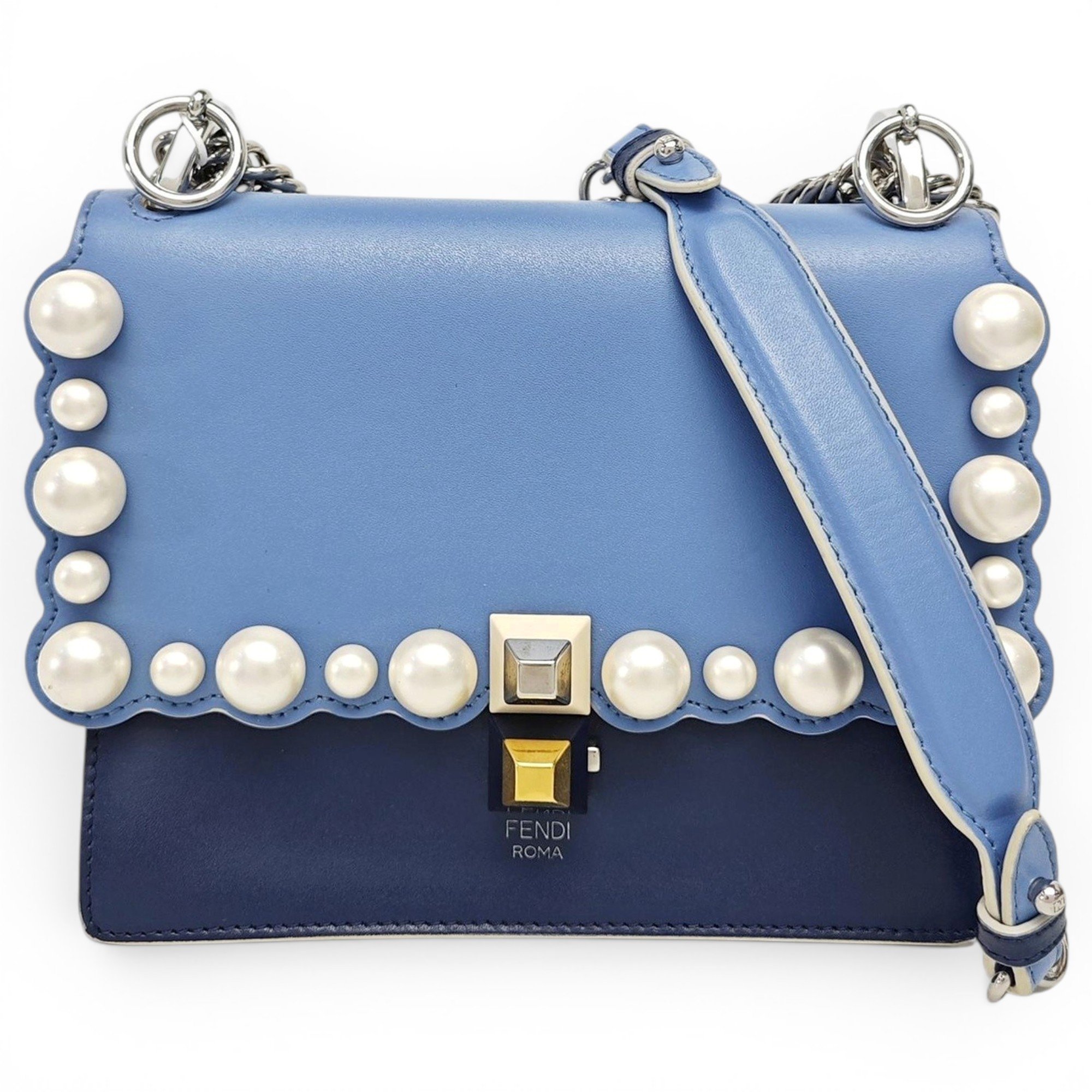 Kan I leather handbag