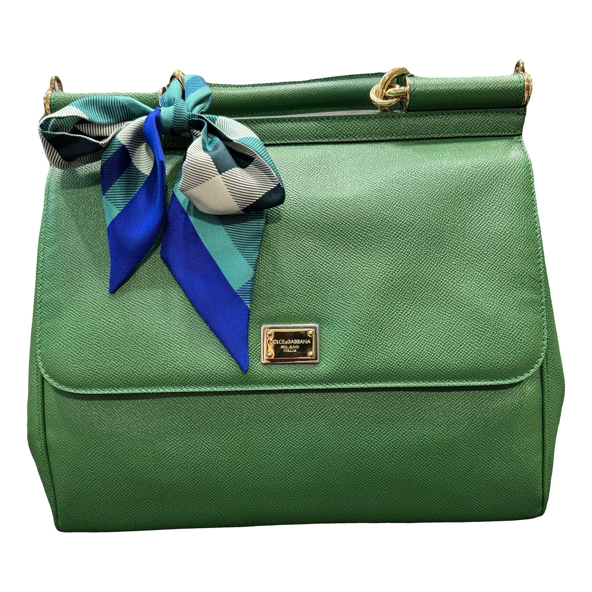 Dolce & Gabbana Sicily leather handbag