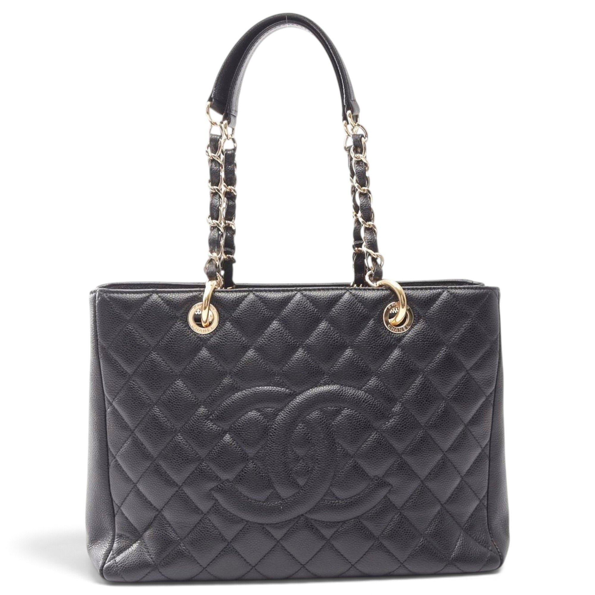 Grand shopping leather tote
