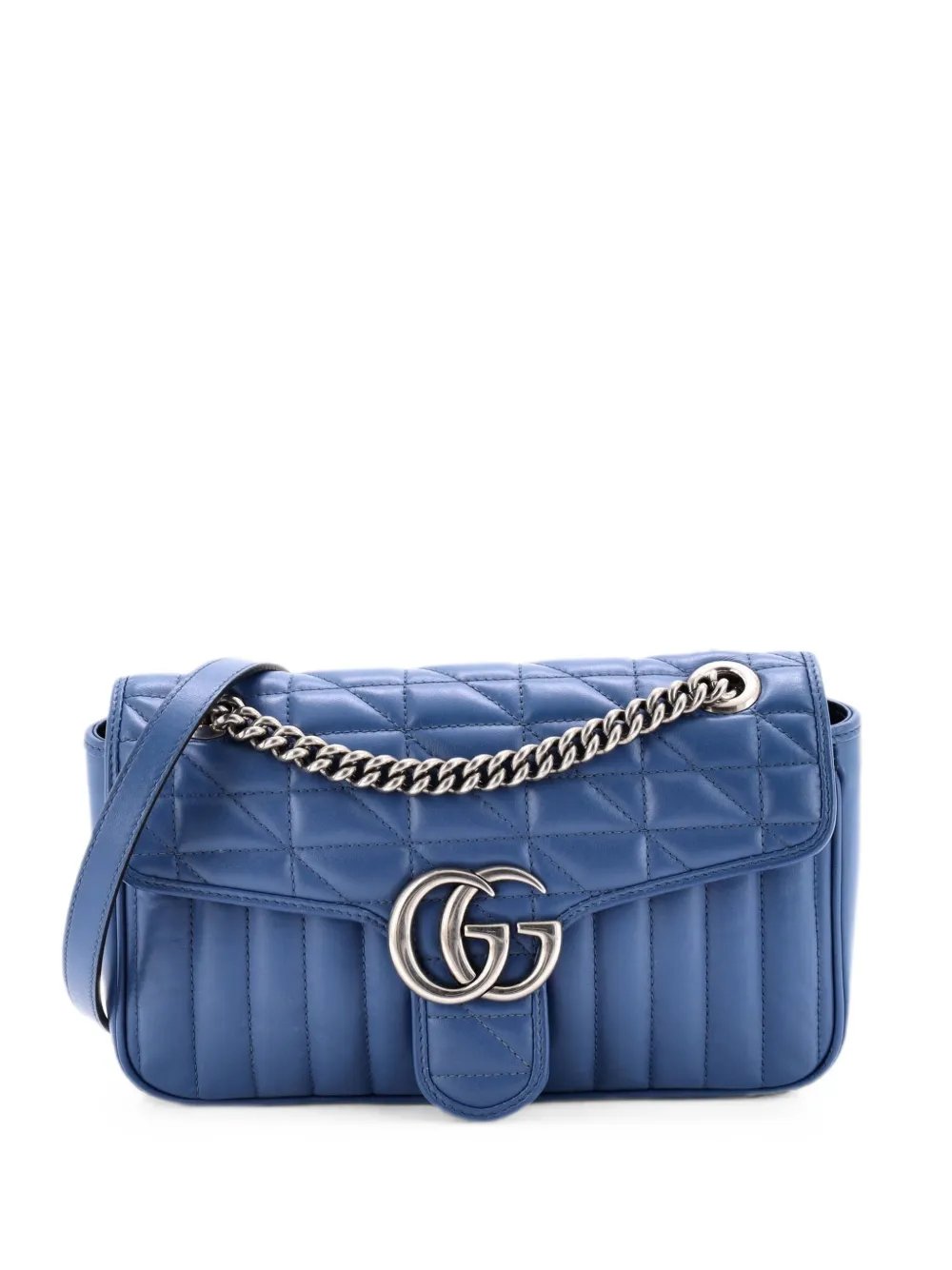 GG Marmont Flap Bag Mixed Matelasse Leather Small shoulder bag