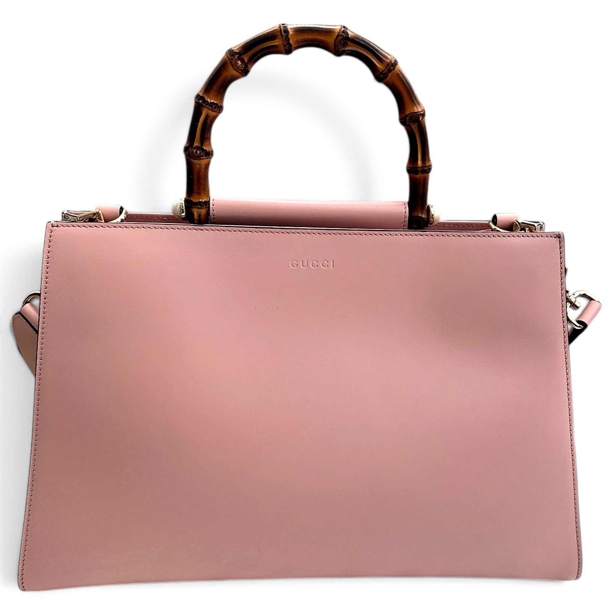 Nymphaea leather handbag