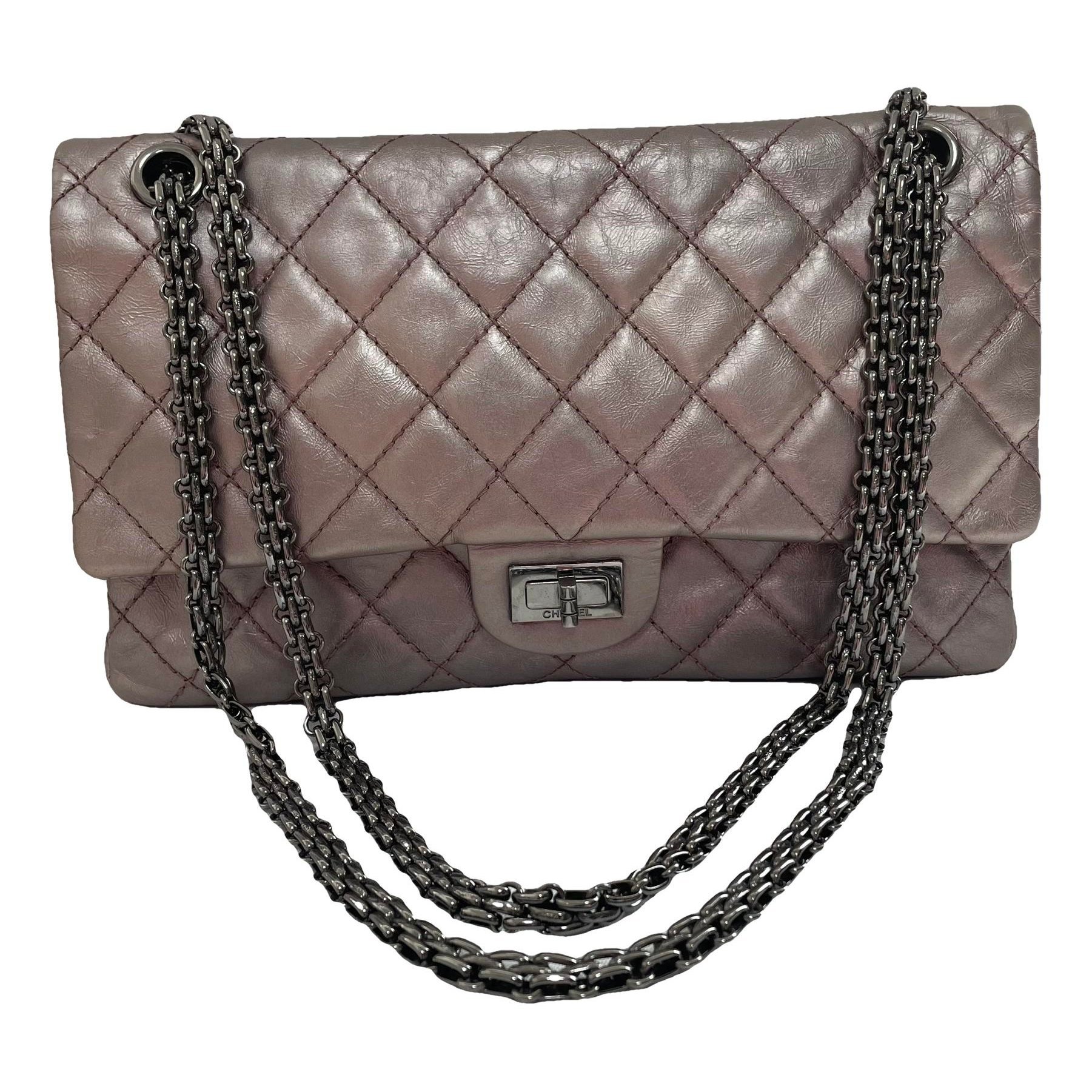 2.55 leather handbag