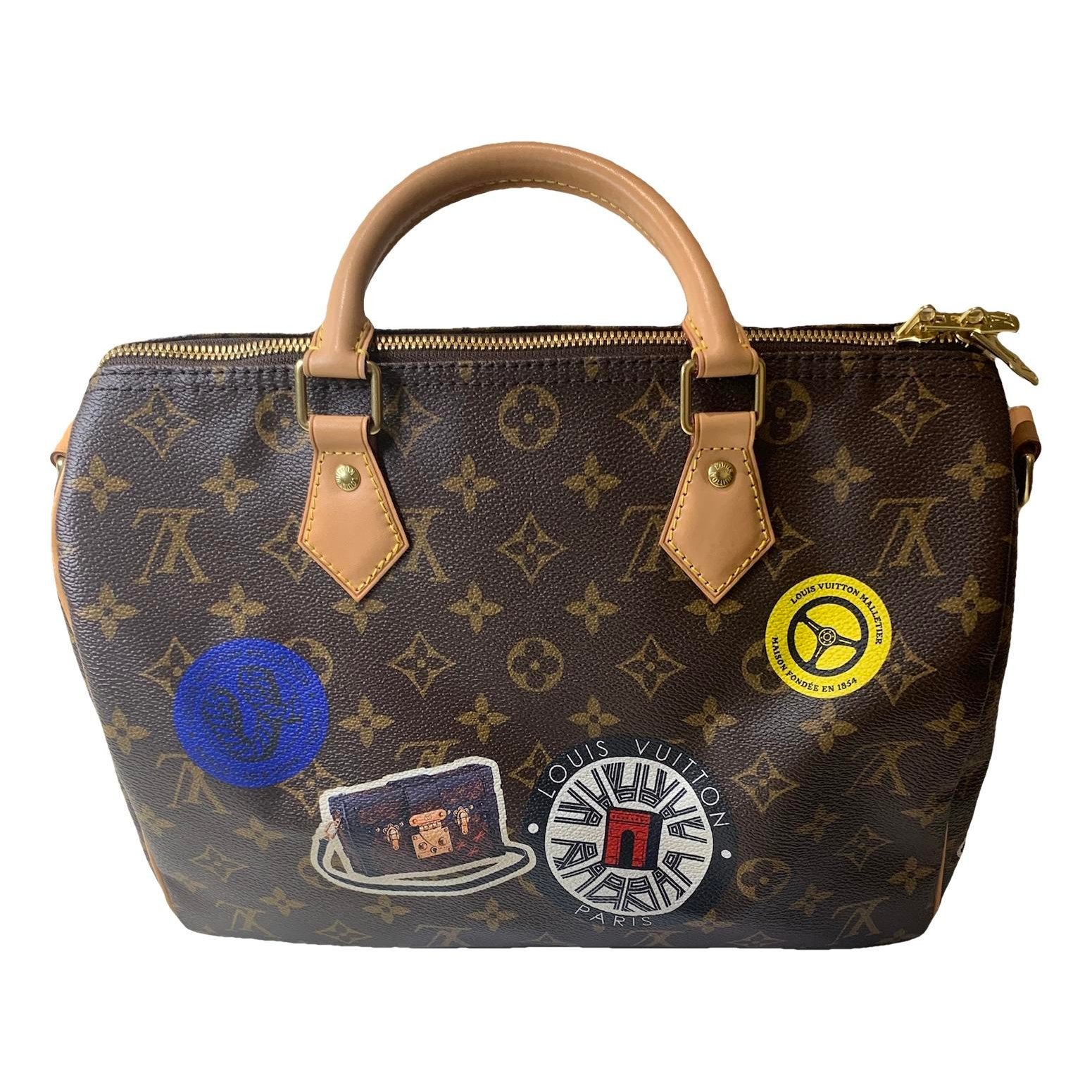 Speedy Bandoulière leather handbag
