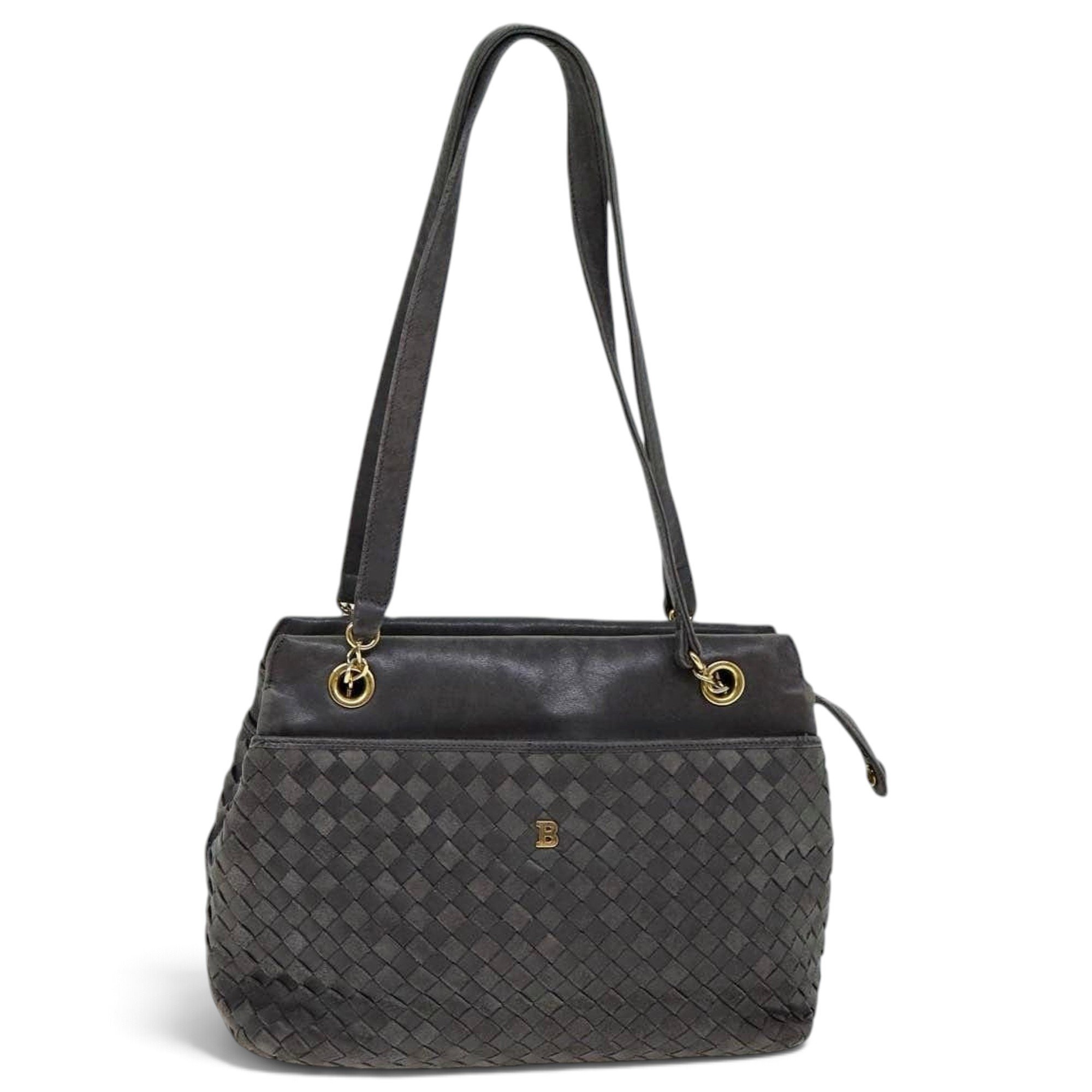 Leather handbag