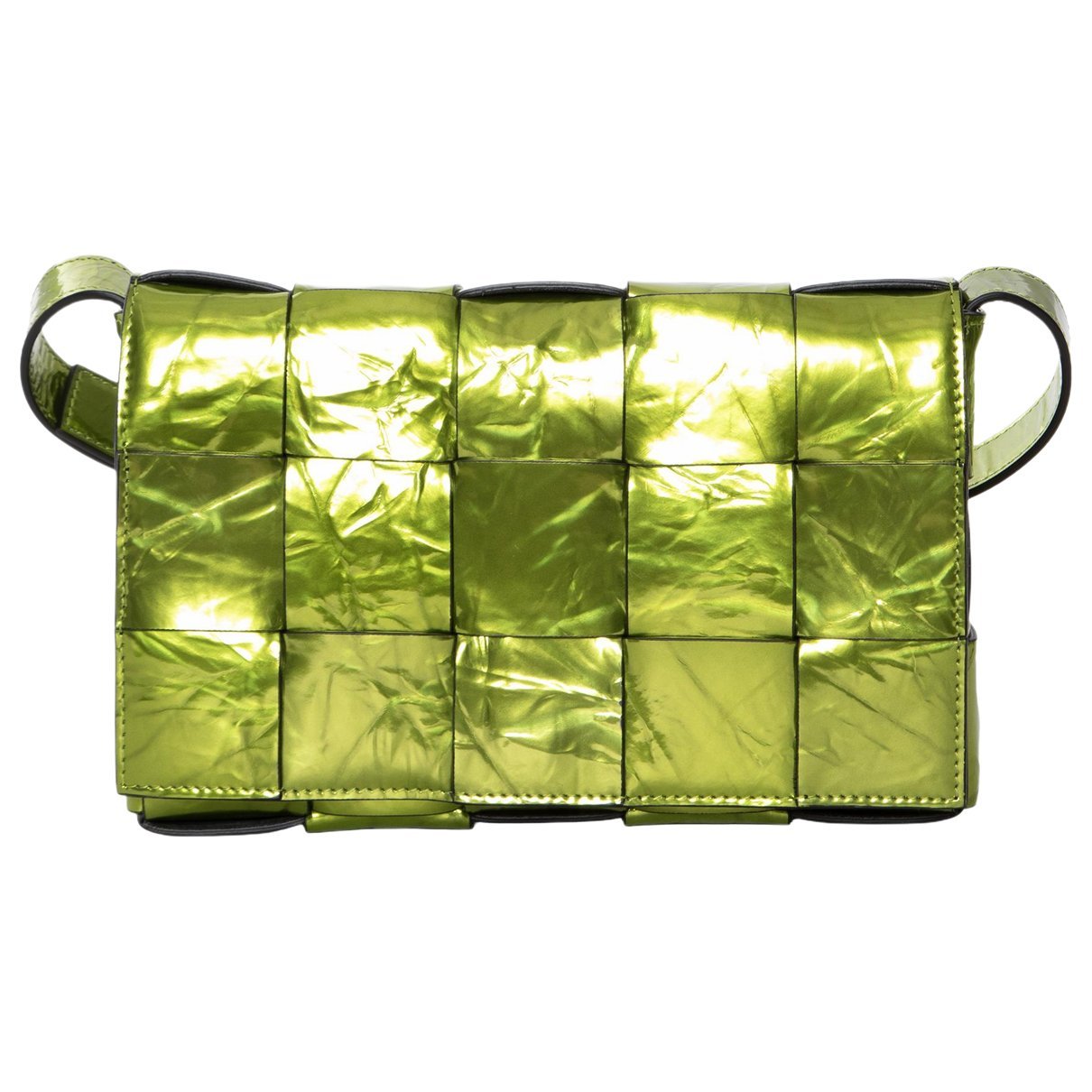 Patent leather crossbody bag