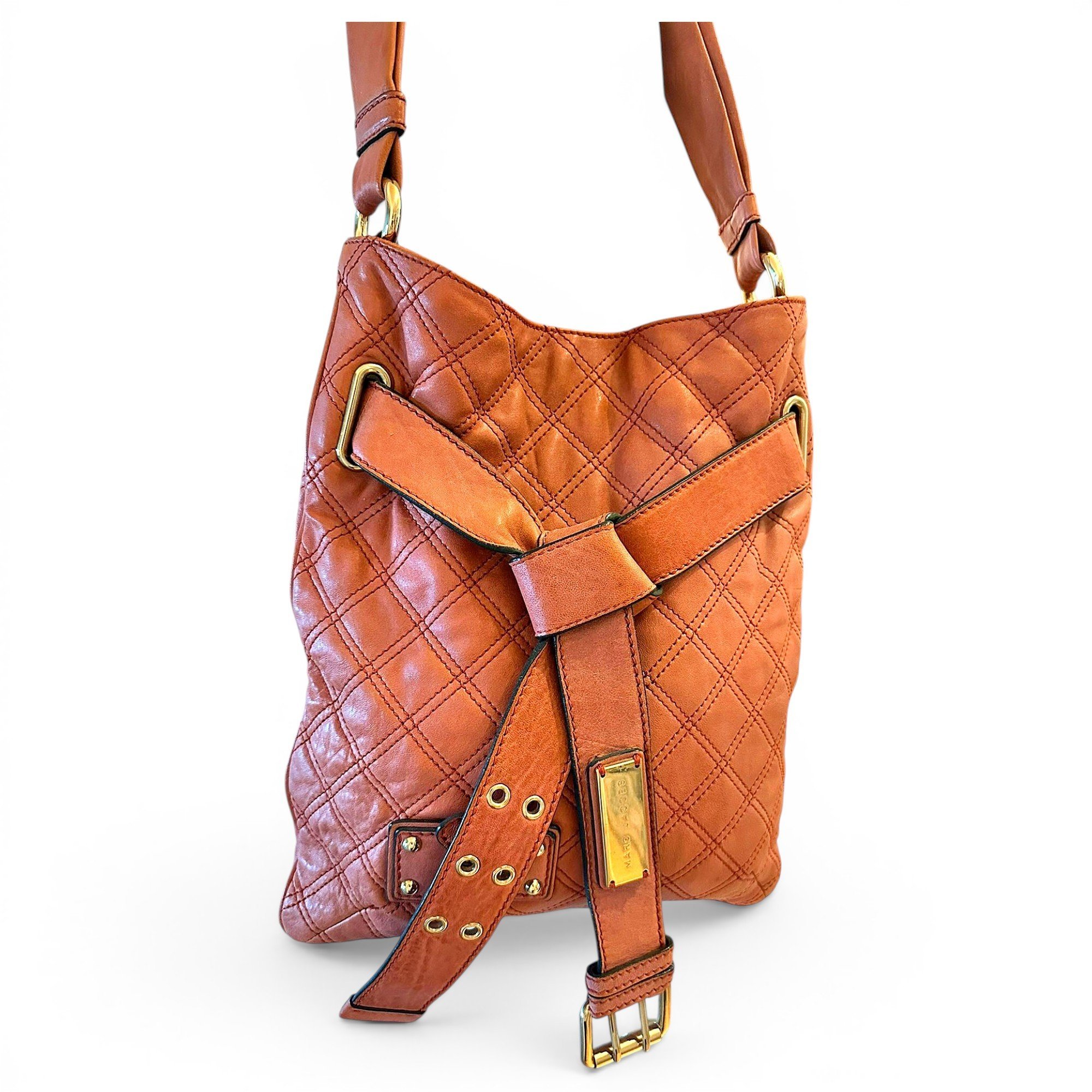 Leather crossbody bag