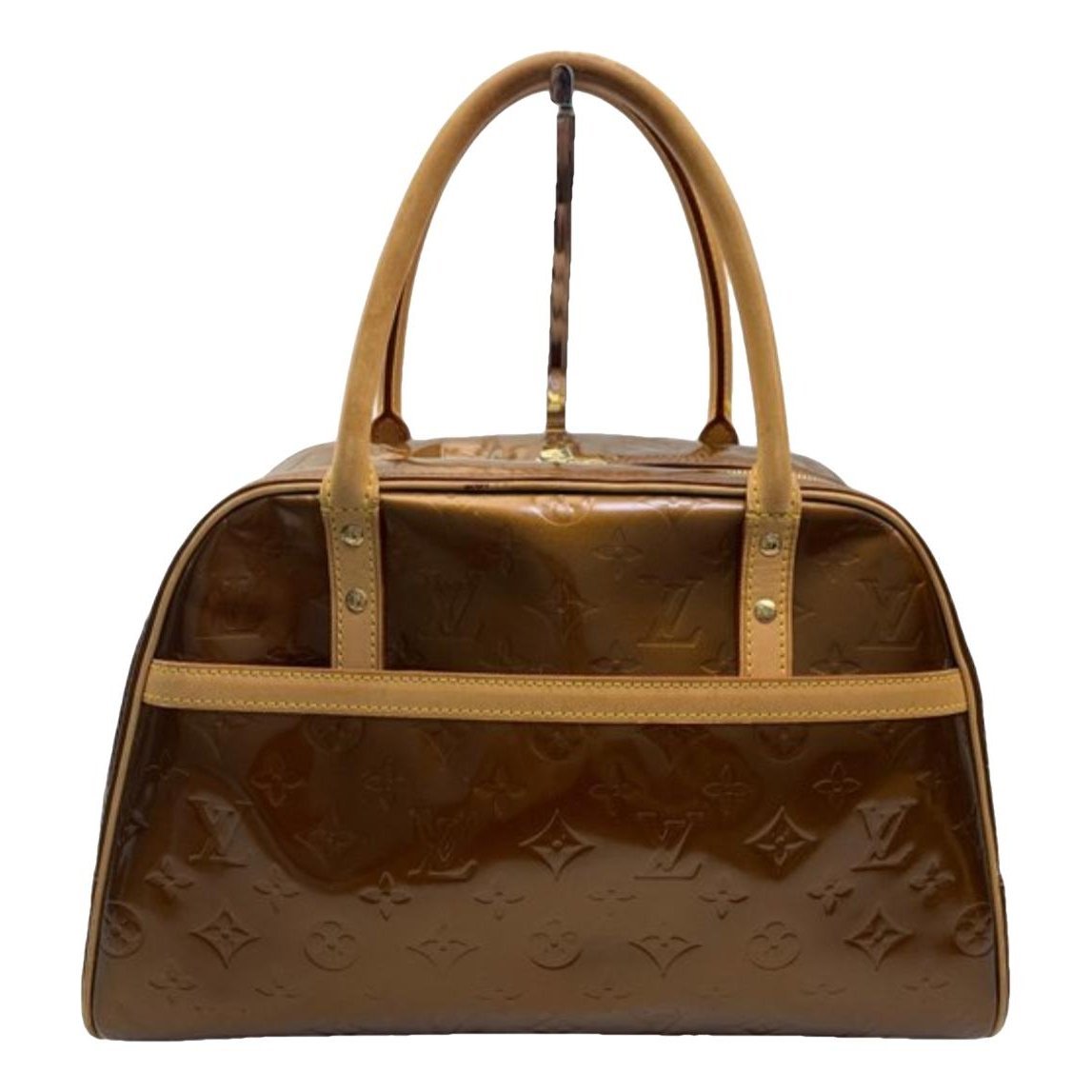 Tompkins Square patent leather handbag
