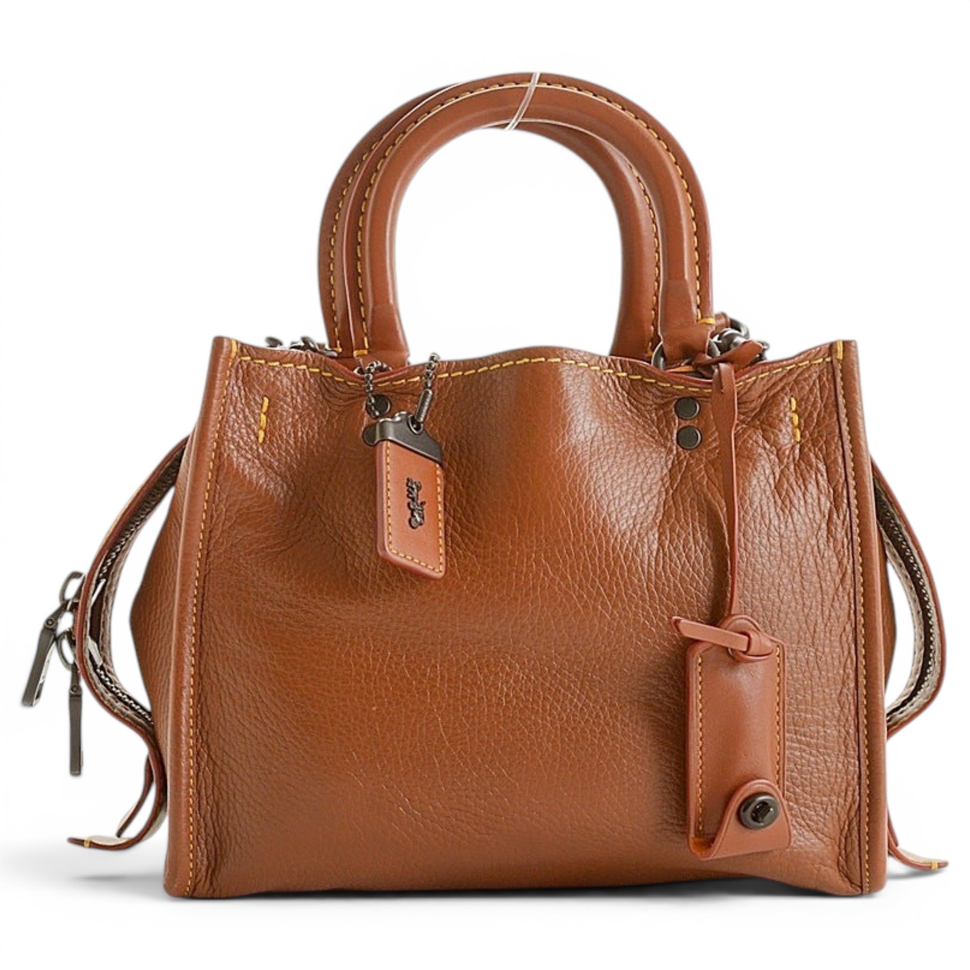 Leather tote