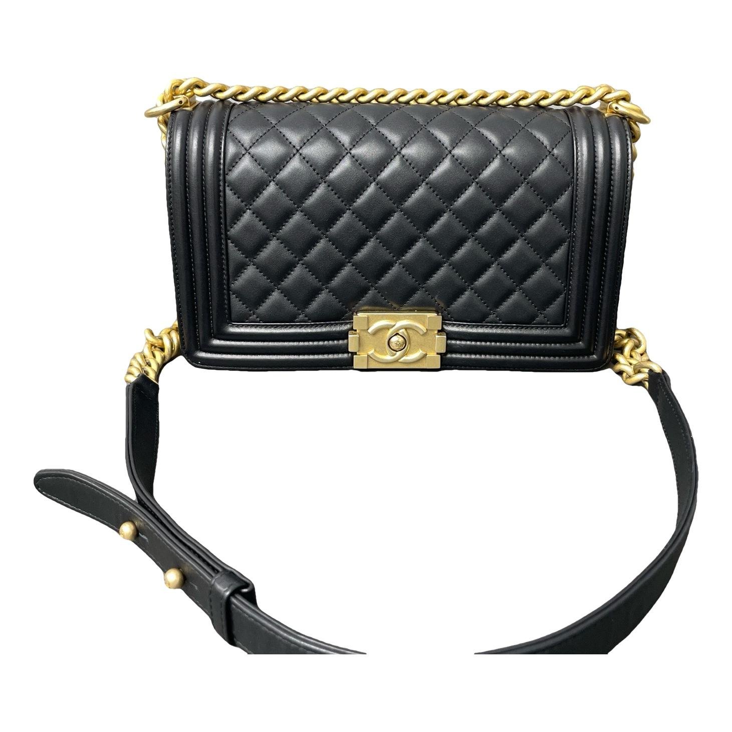 Boy leather crossbody bag