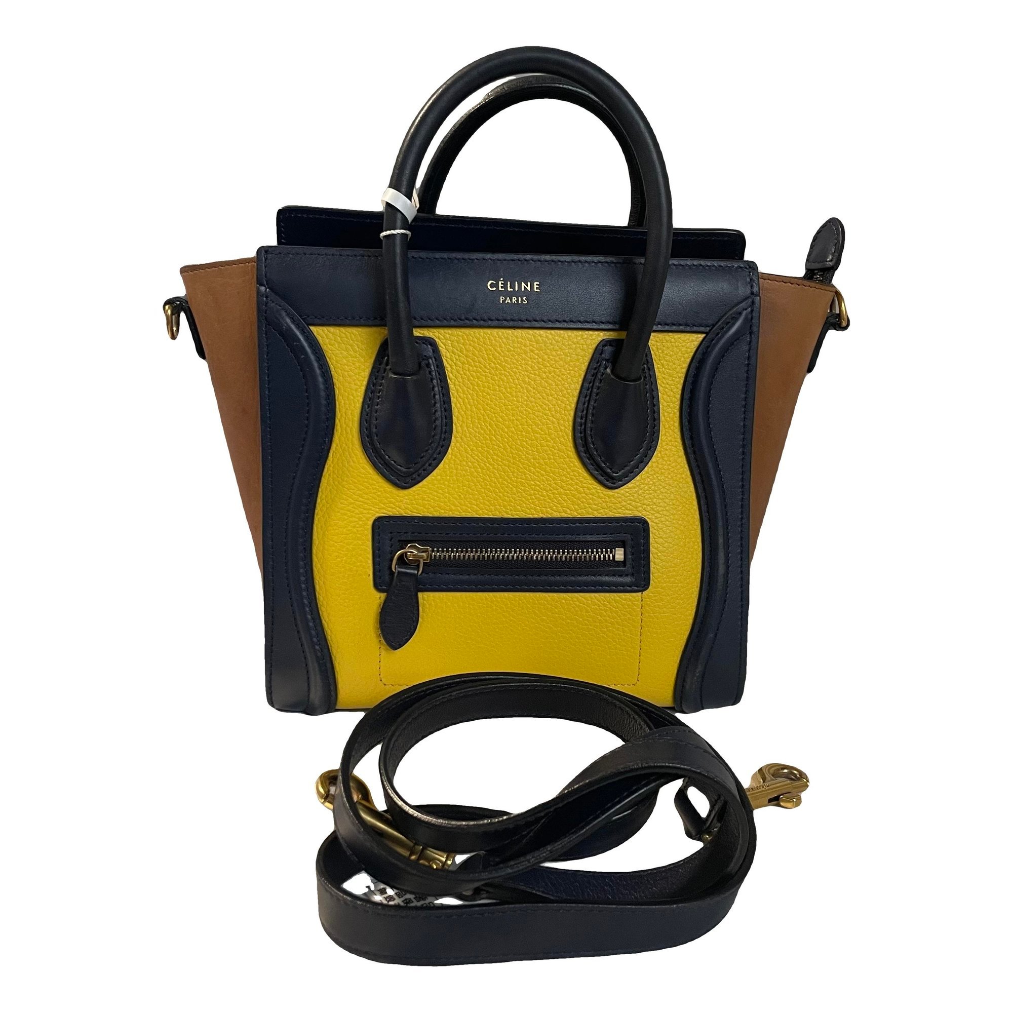 Nano Luggage leather handbag