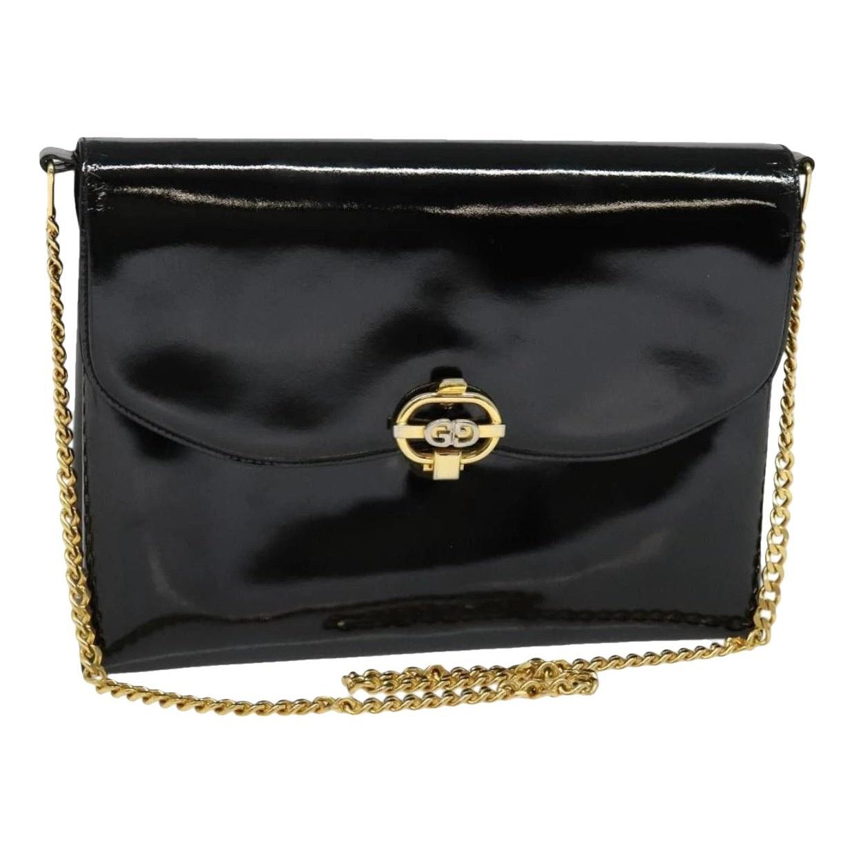 Patent leather handbag