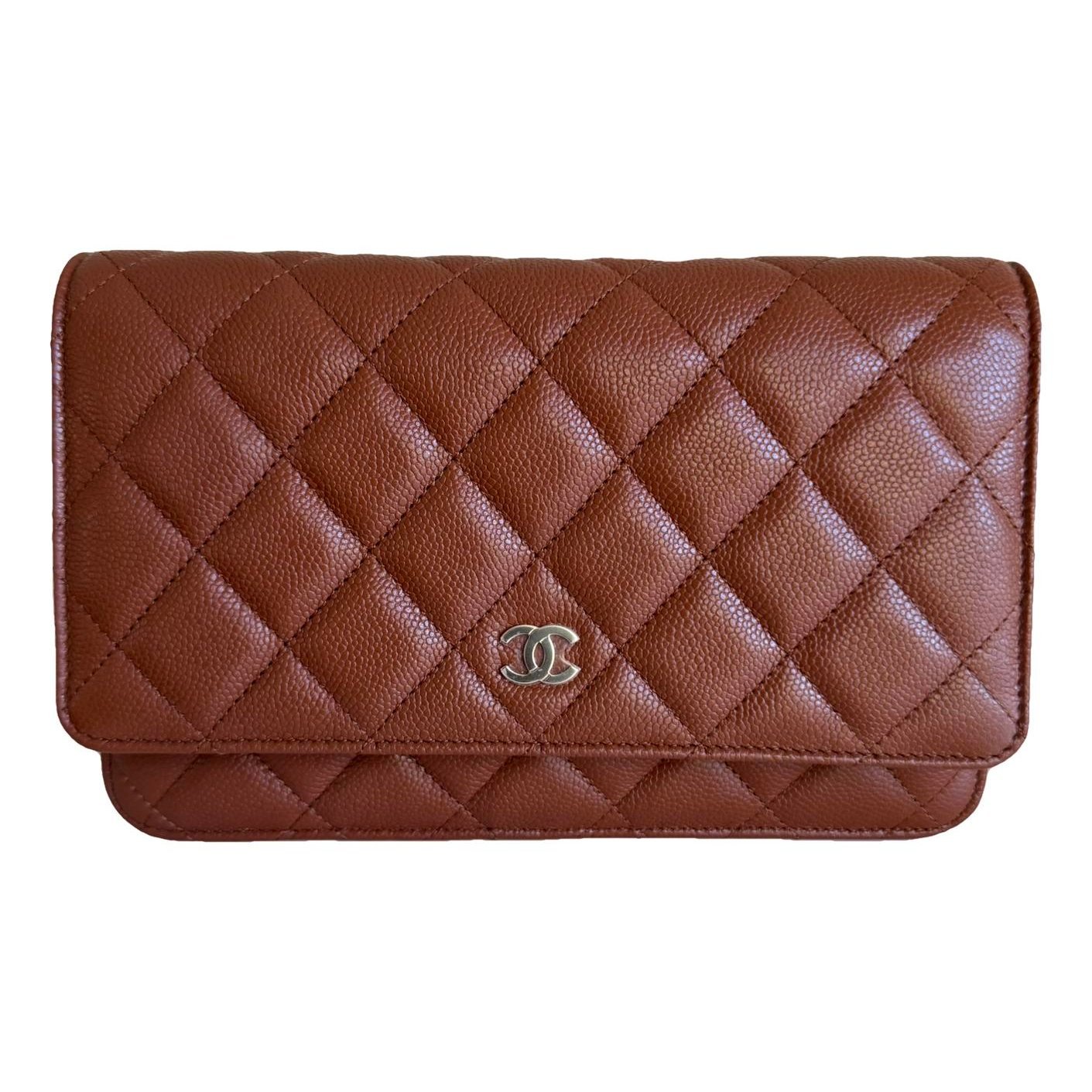 Wallet On Chain Timeless/Classique leather crossbody bag