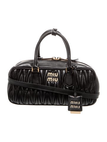 Miu Miu Leather Matelasse