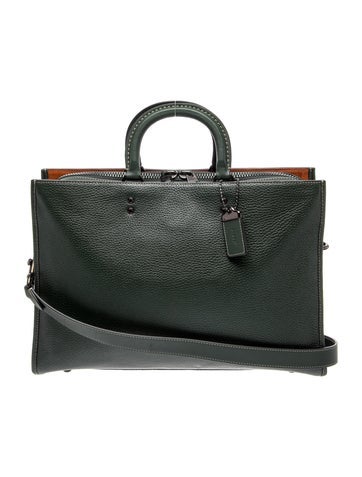 Leather Top Handle Bag
