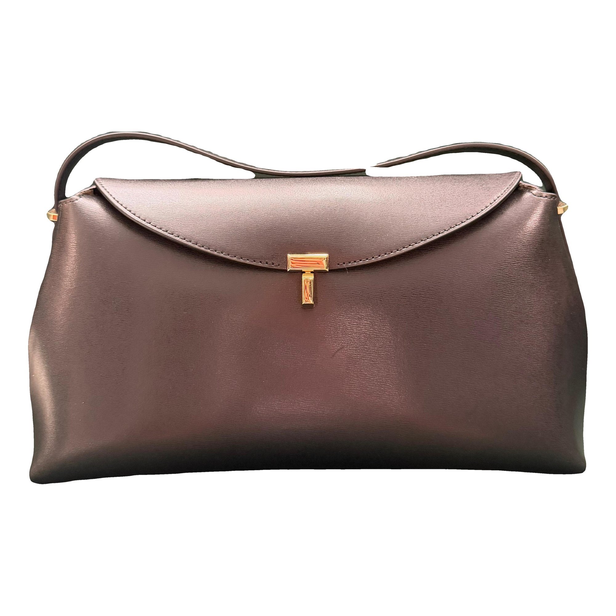 T-Lock leather crossbody bag