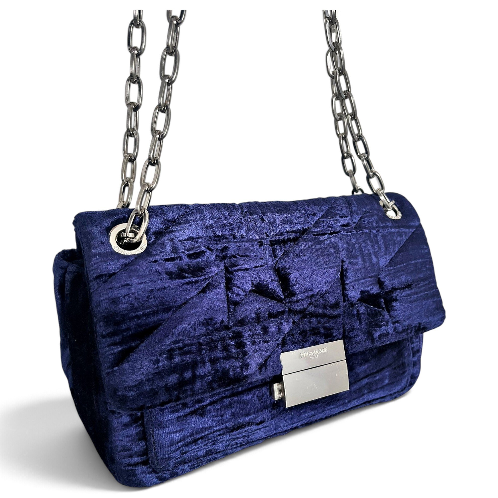 Rock velvet crossbody bag