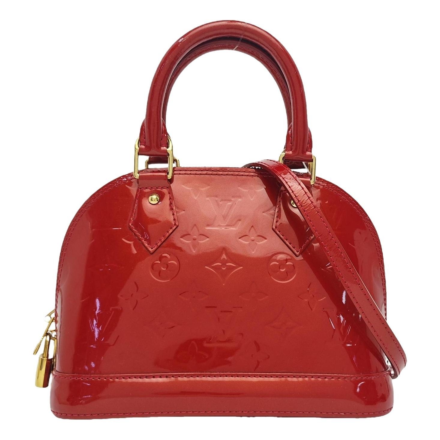 Alma patent leather handbag