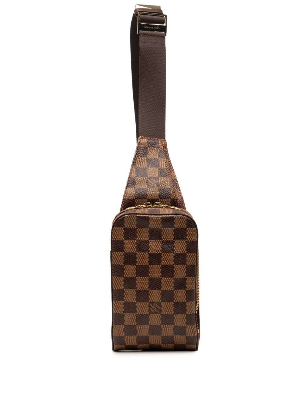 2004 Damier Ebene Geronimos crossbody bag