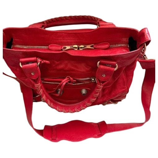 Leather handbag