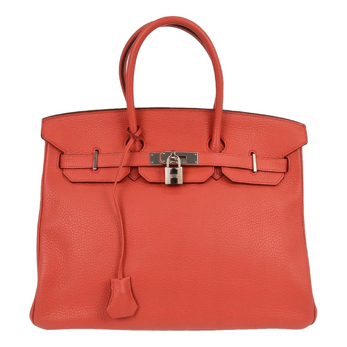 Birkin 35 leather handbag