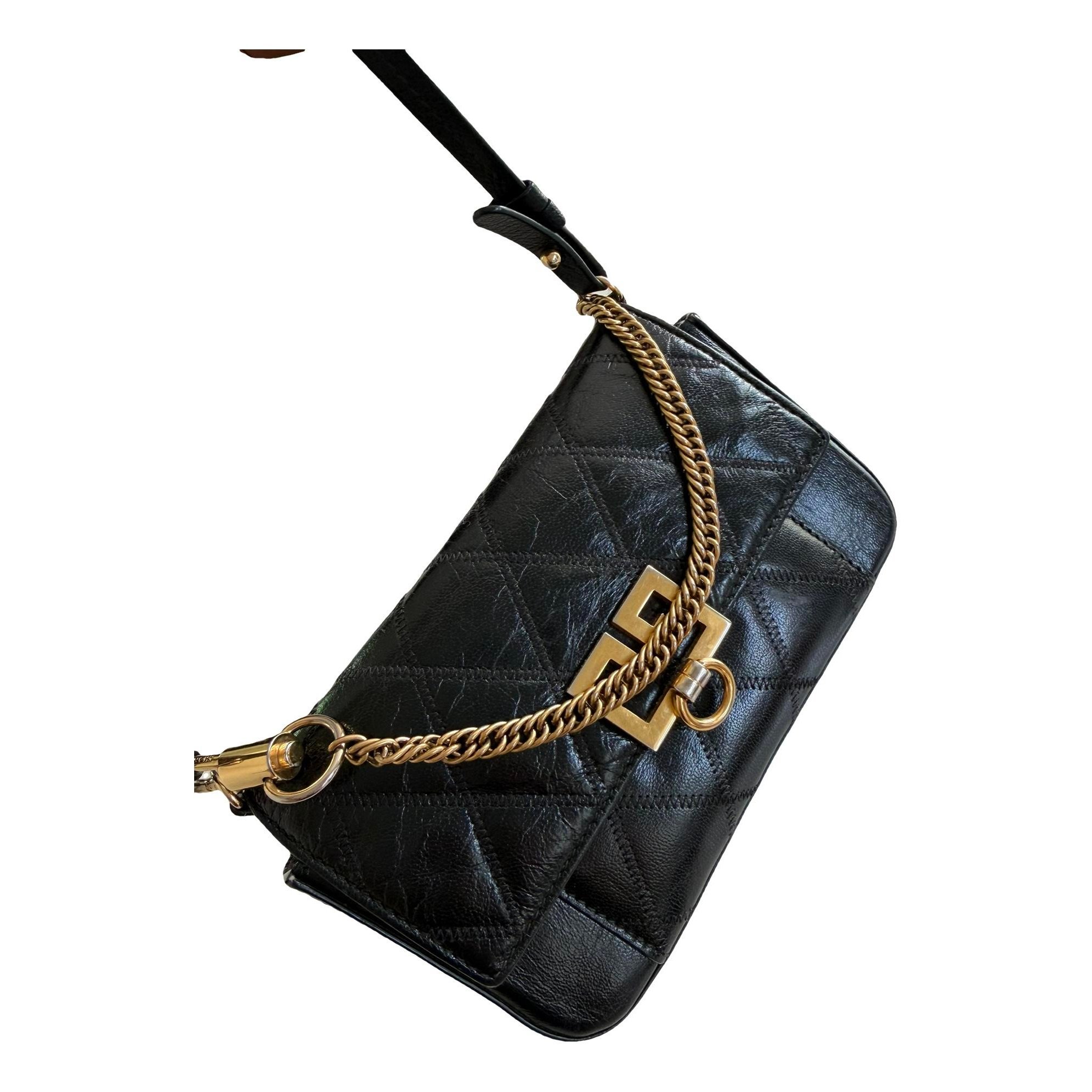 Pocket Mini leather handbag