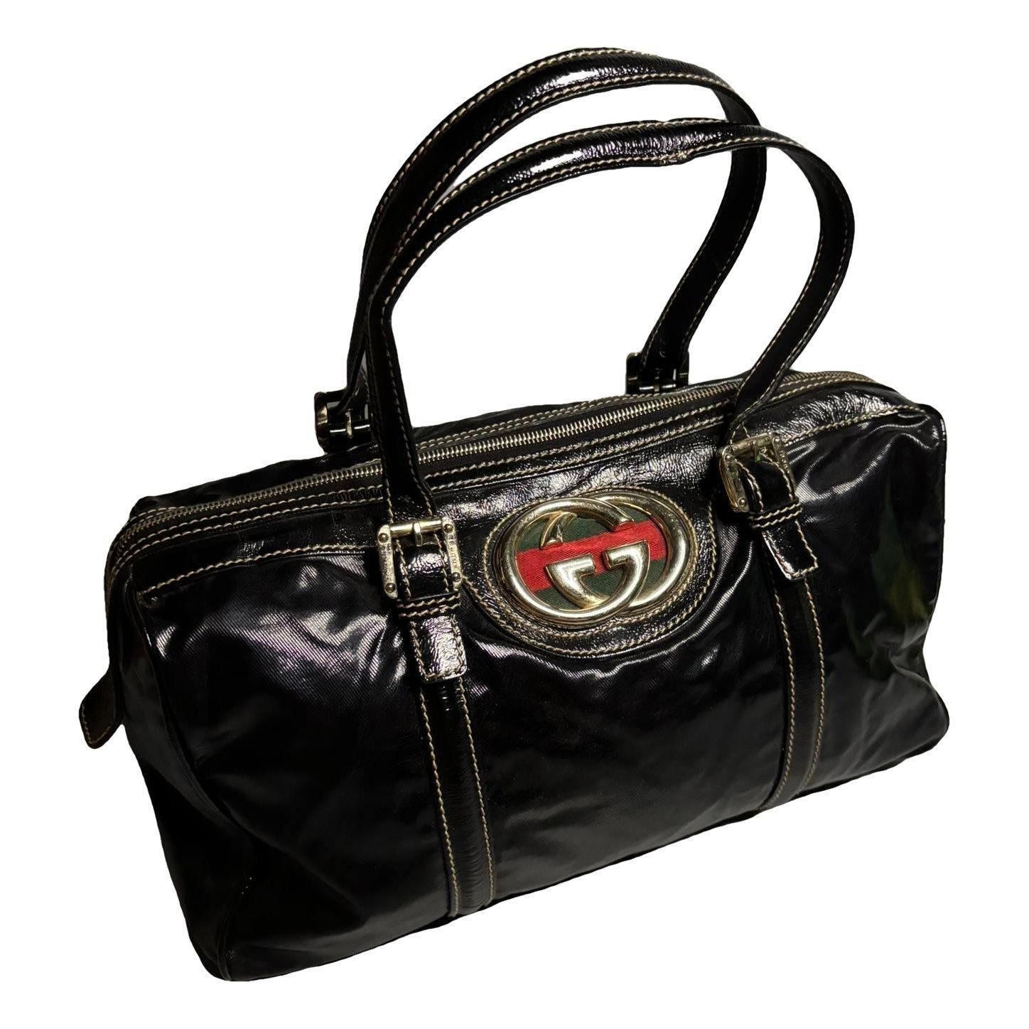 Leather handbag