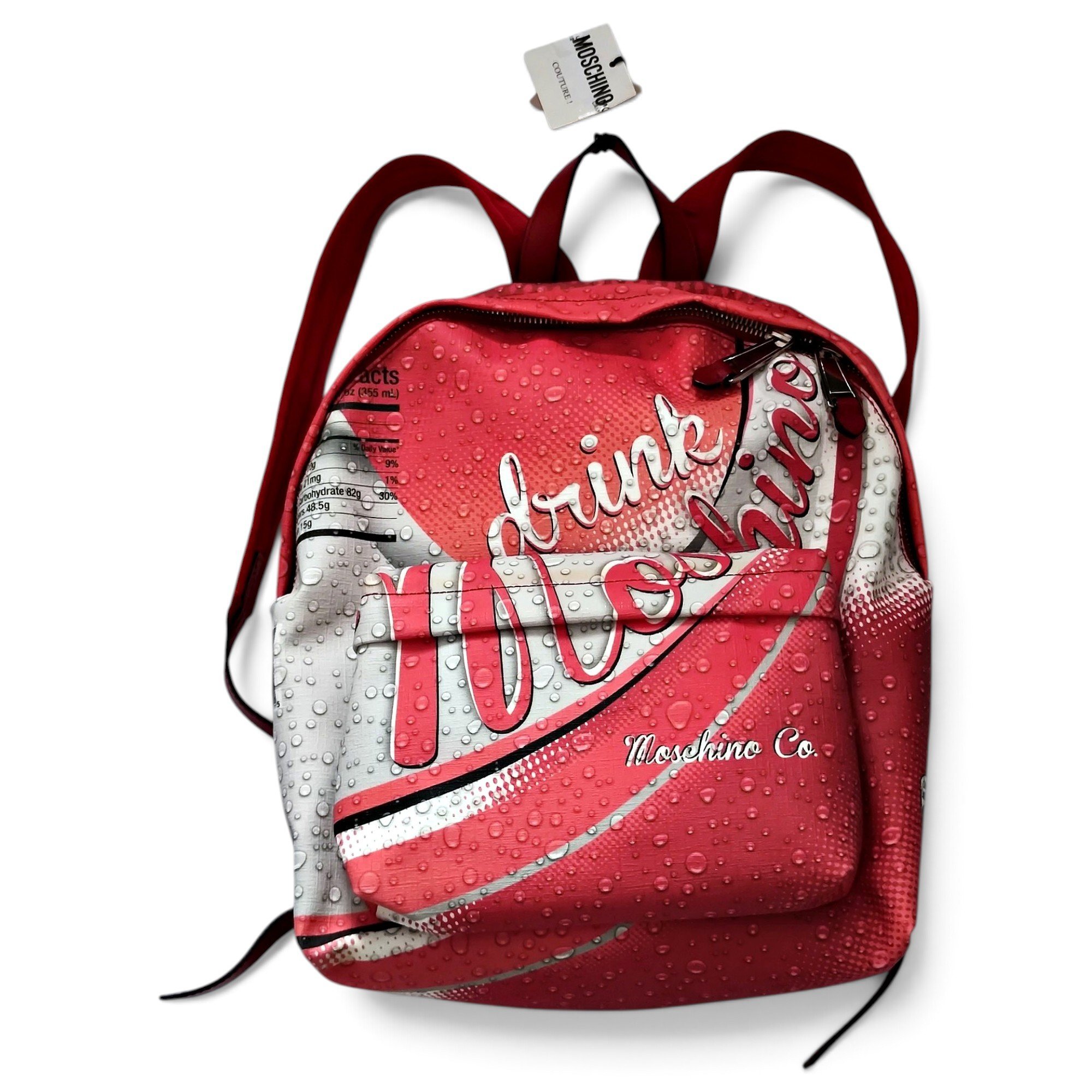 Leather backpack
