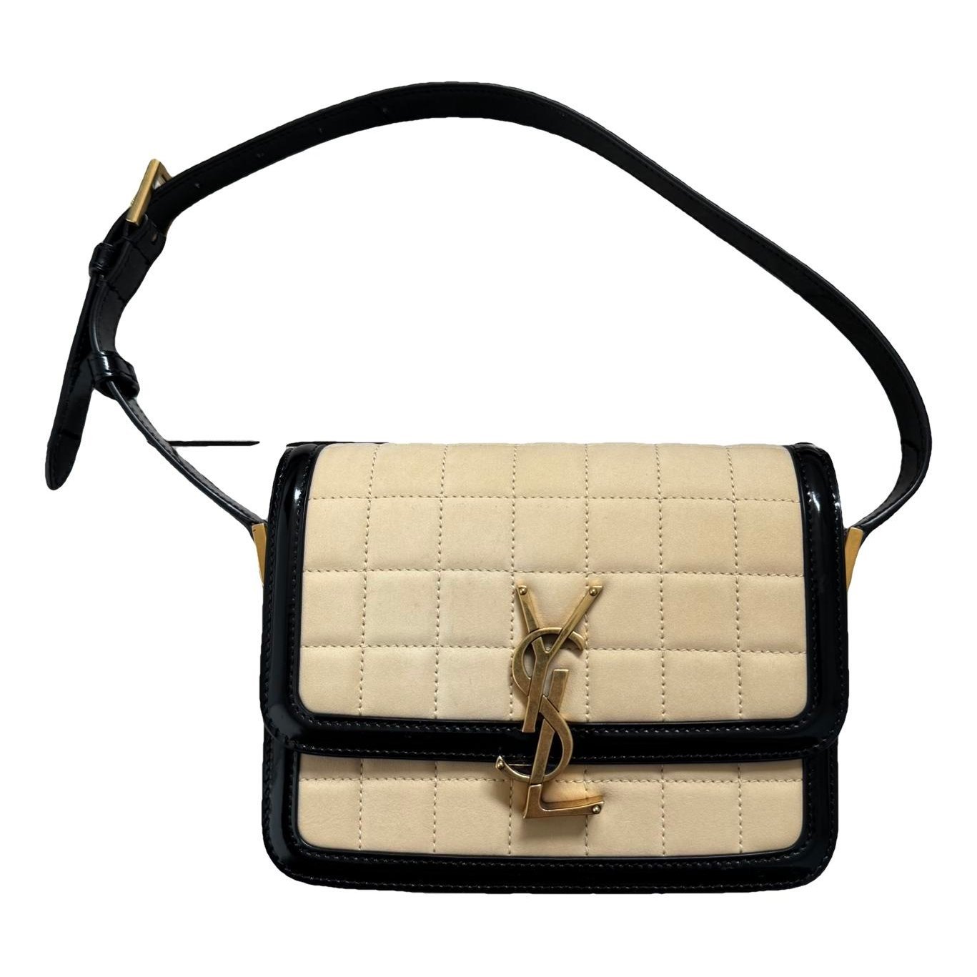 Solférino patent leather handbag