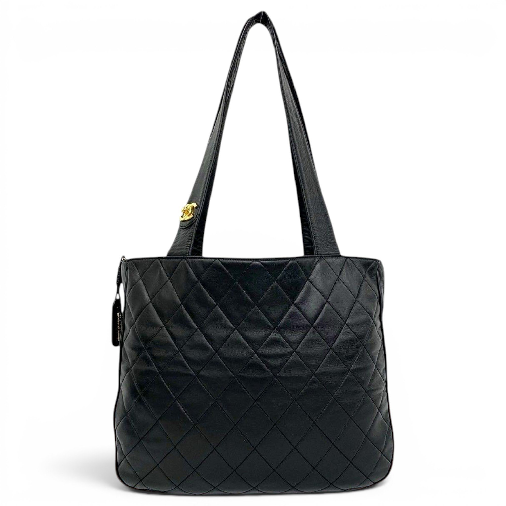 Leather tote