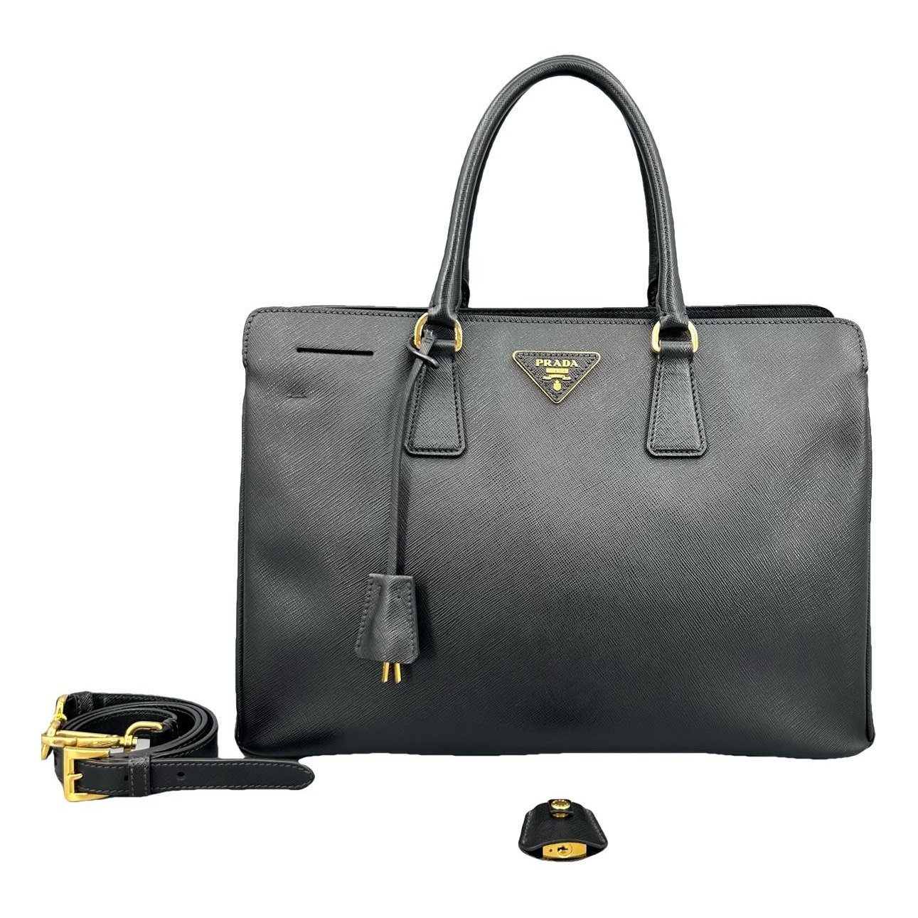 Galleria leather handbag