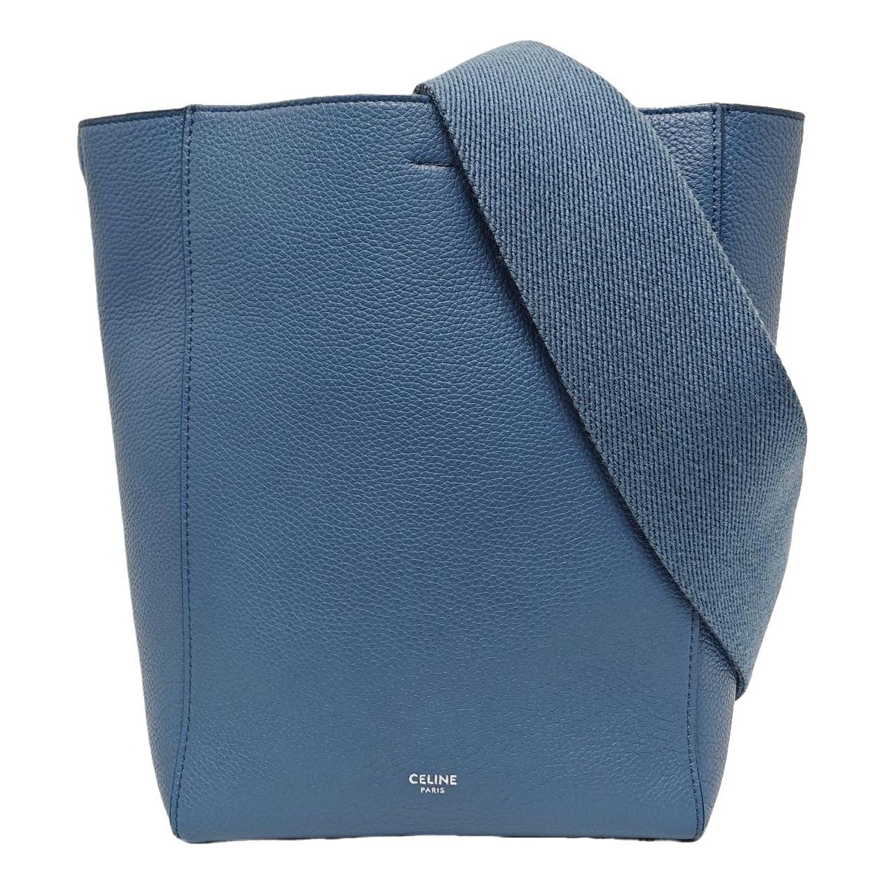 Seau Sangle leather handbag