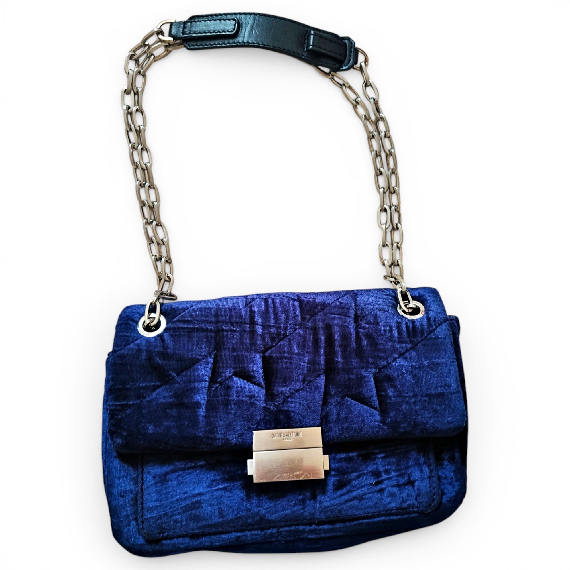 Ziggy XL velvet handbag