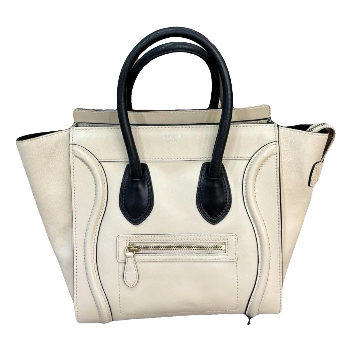 Luggage leather handbag