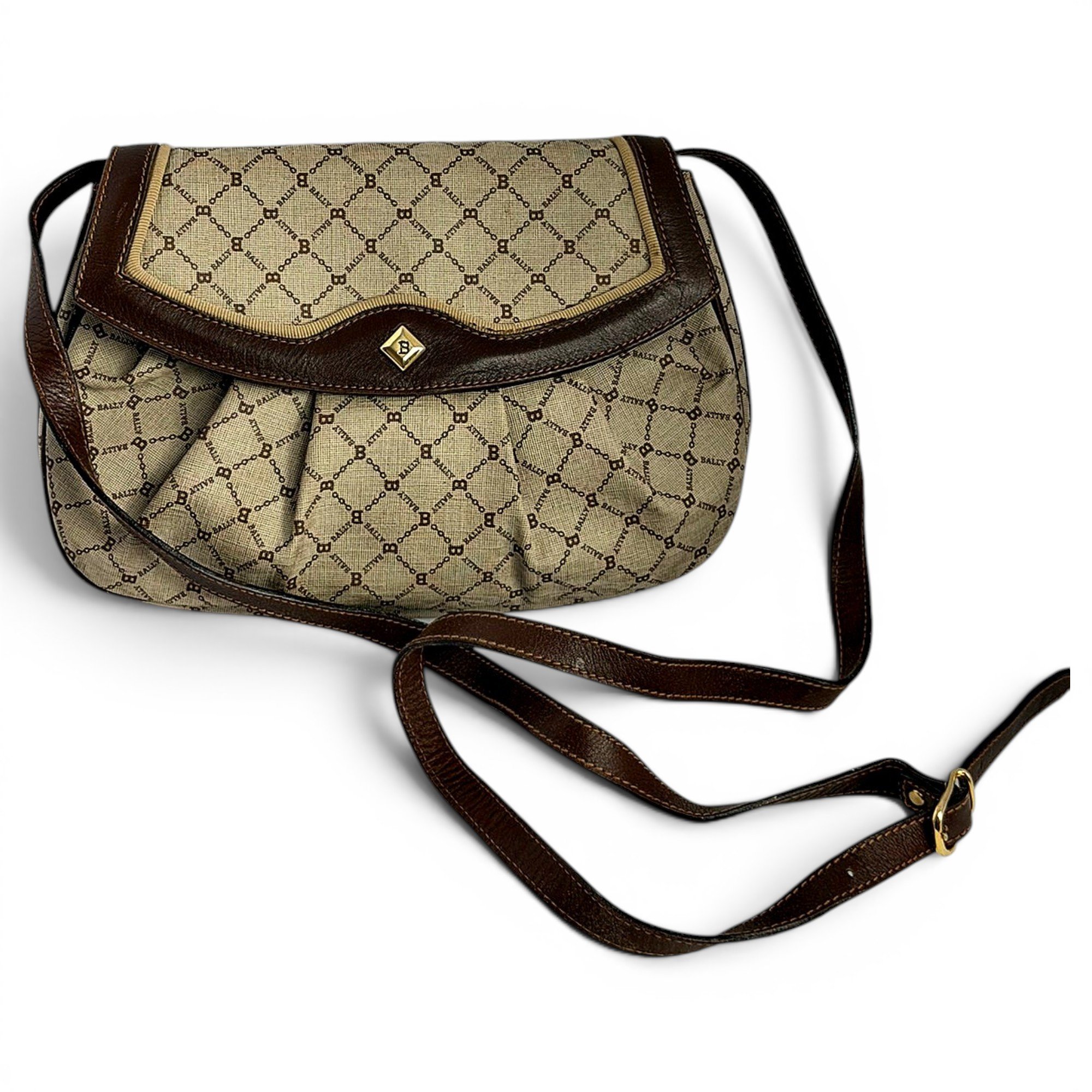 Leather crossbody bag